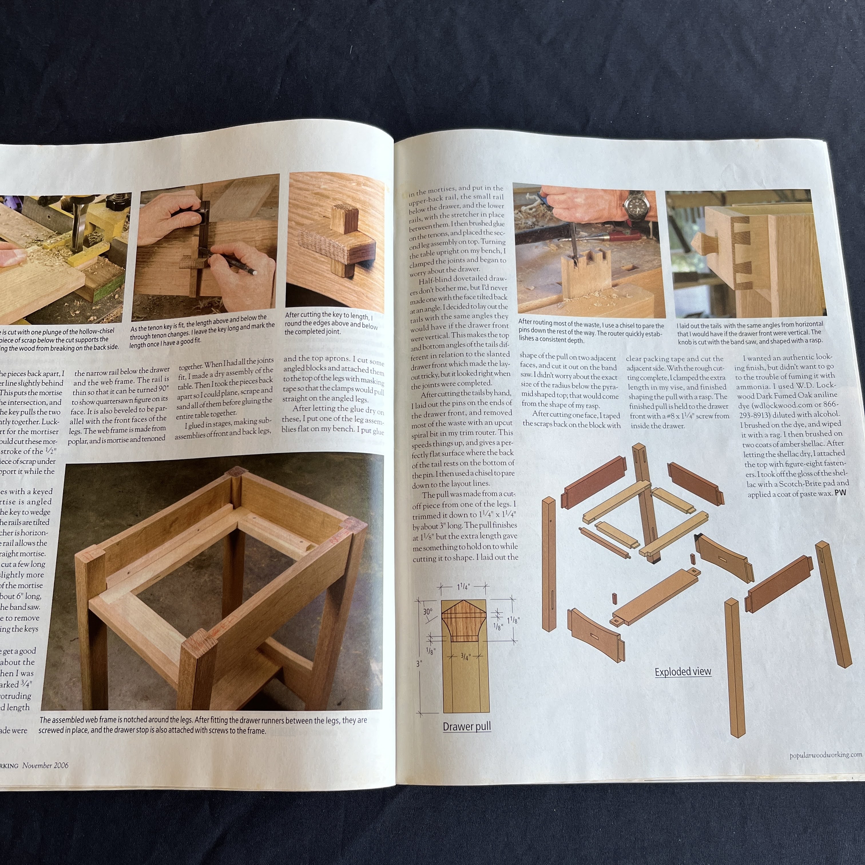 Popular Woodworking Magazine Nov 2006 Band Saws Test — image 3