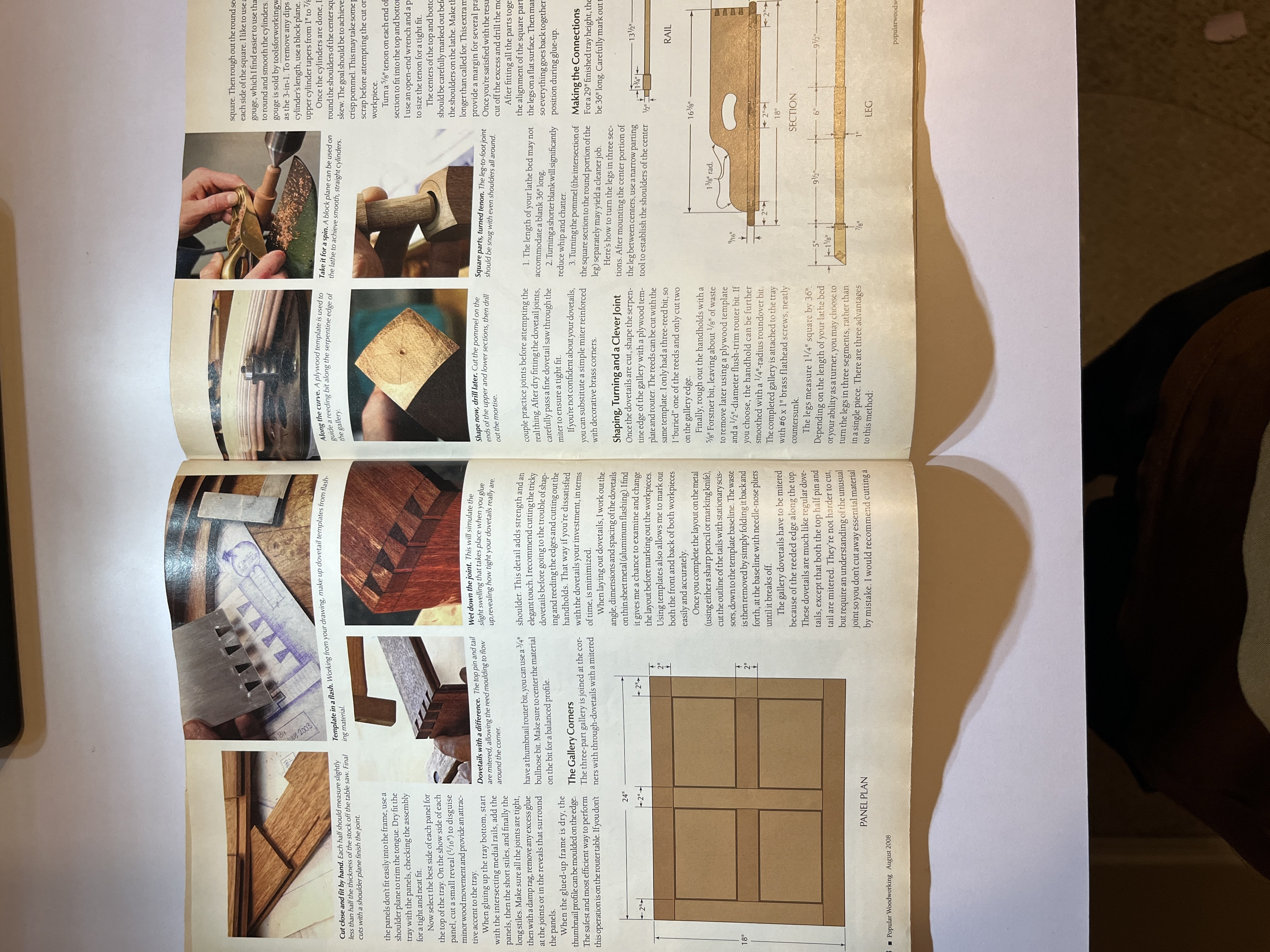 Popular Woodworking Magazine, Bookshelves, August 2008 — image 4