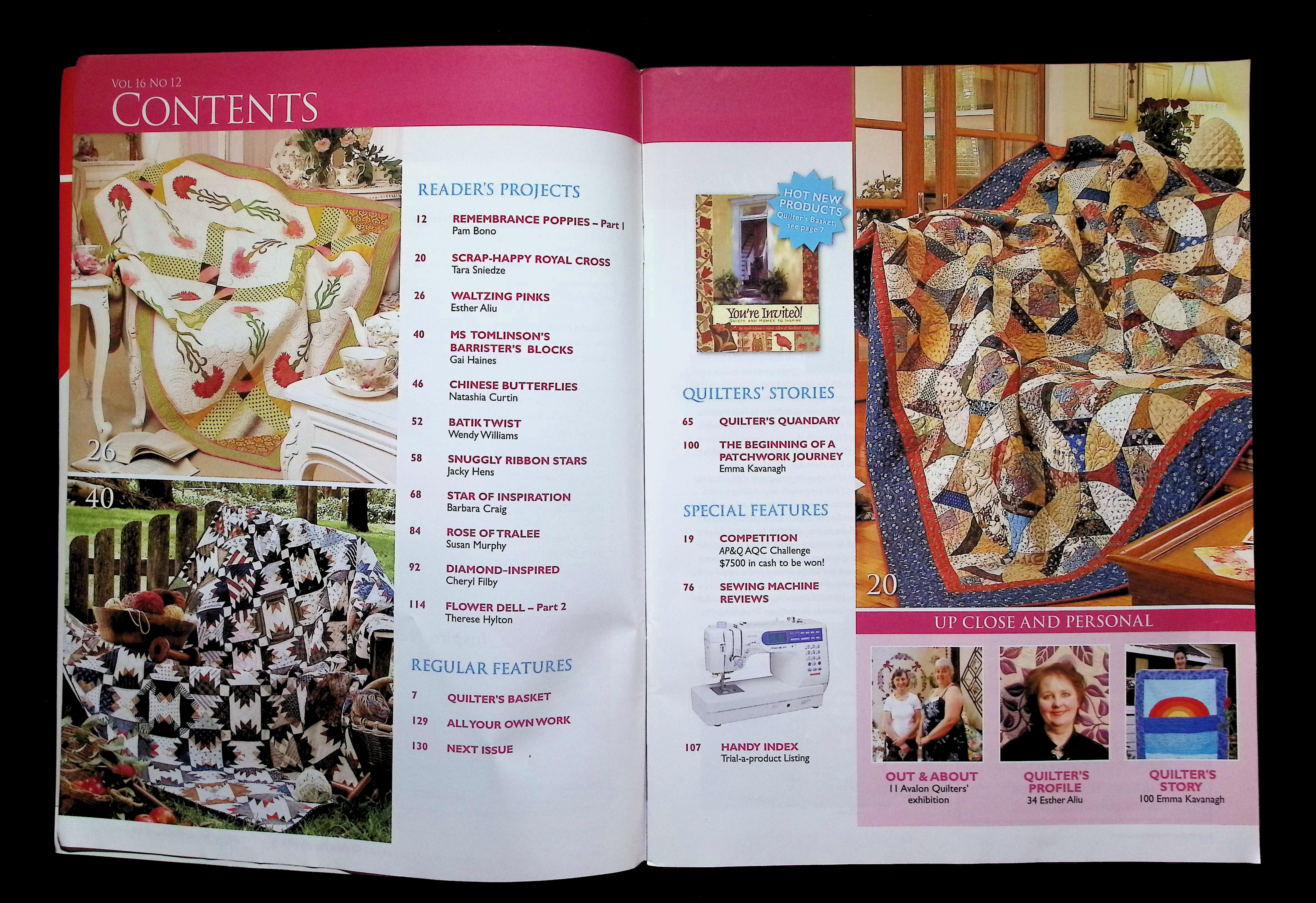 Australian Patchwork & Quilting Annual 2008 Vol 16 No.12 (2008) - 11 amazing quilts — image 3