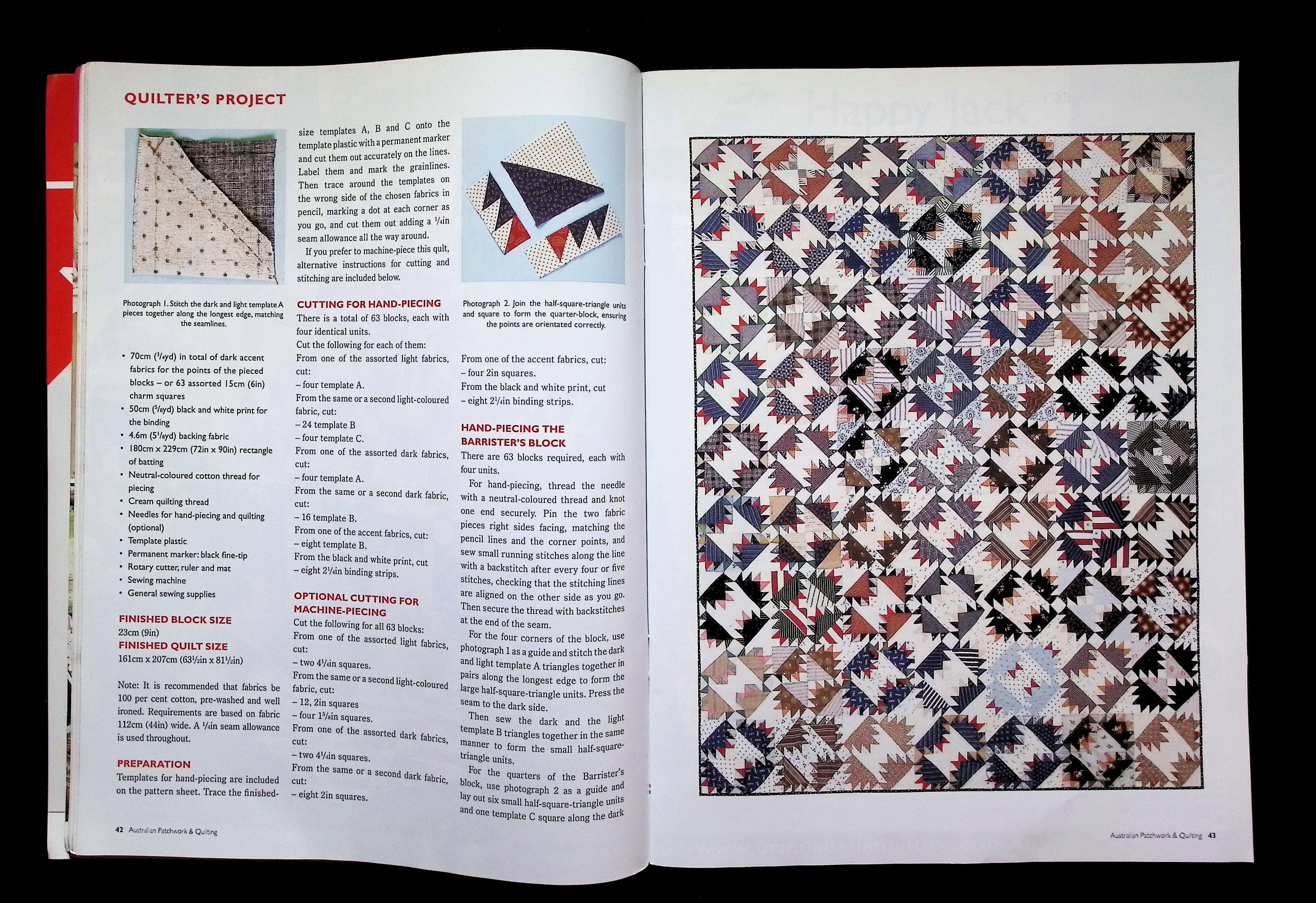 Australian Patchwork & Quilting Annual 2008 Vol 16 No.12 (2008) - 11 amazing quilts — image 4