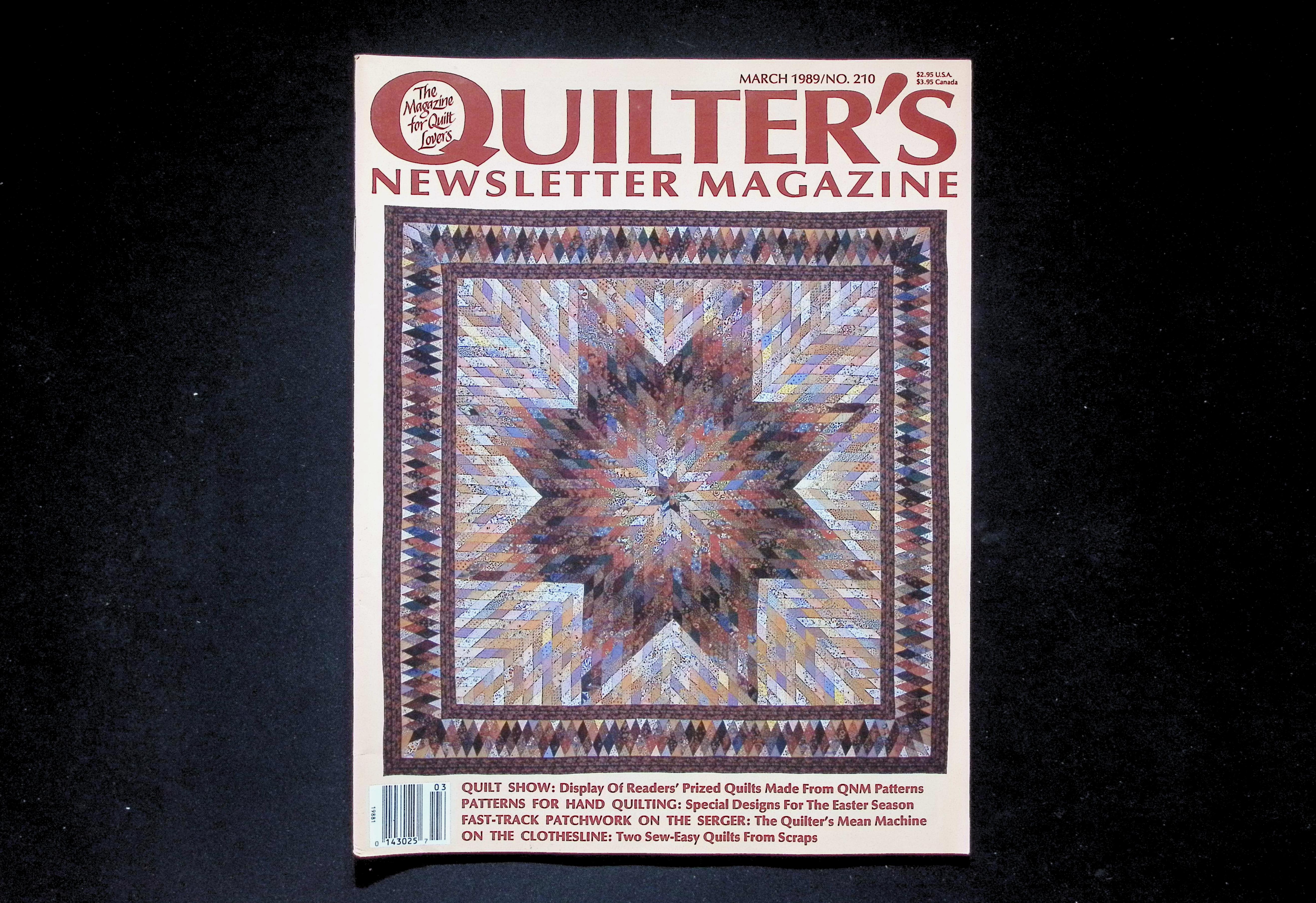 Quilter's Newsletter Magazine