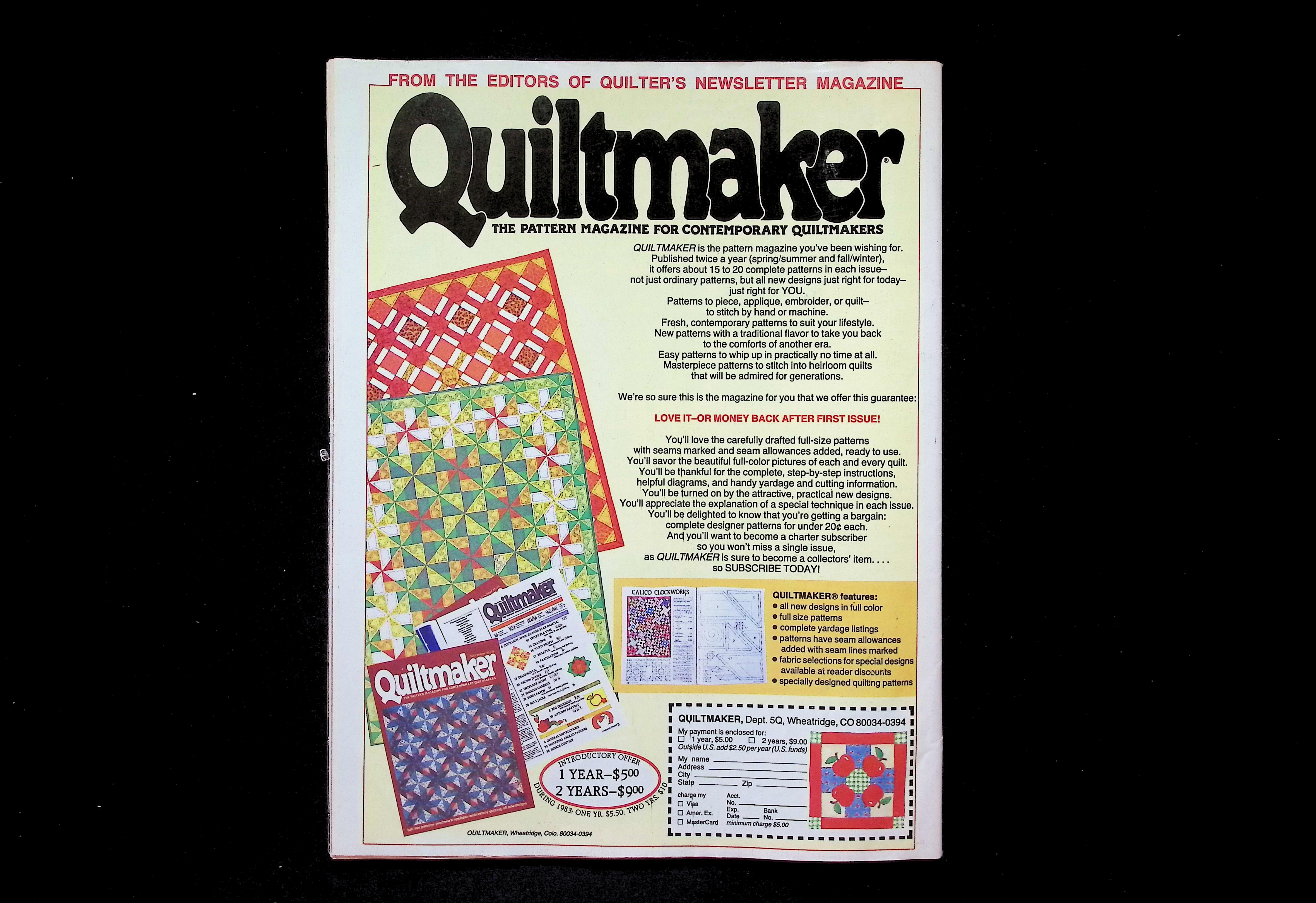 Quilter's Newsletter Magazine — image 2