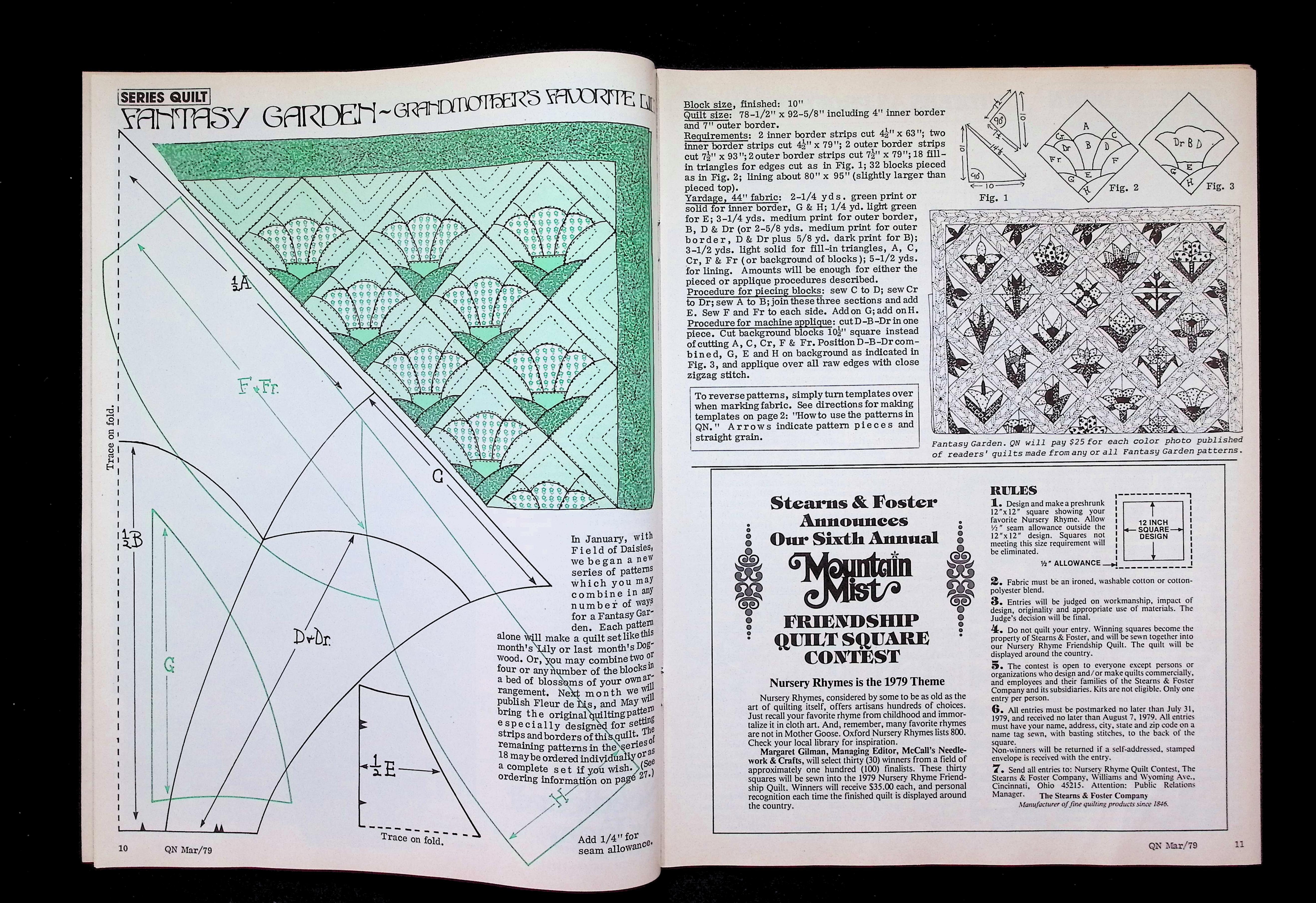 Quilter's Newsletter Magazine — image 3