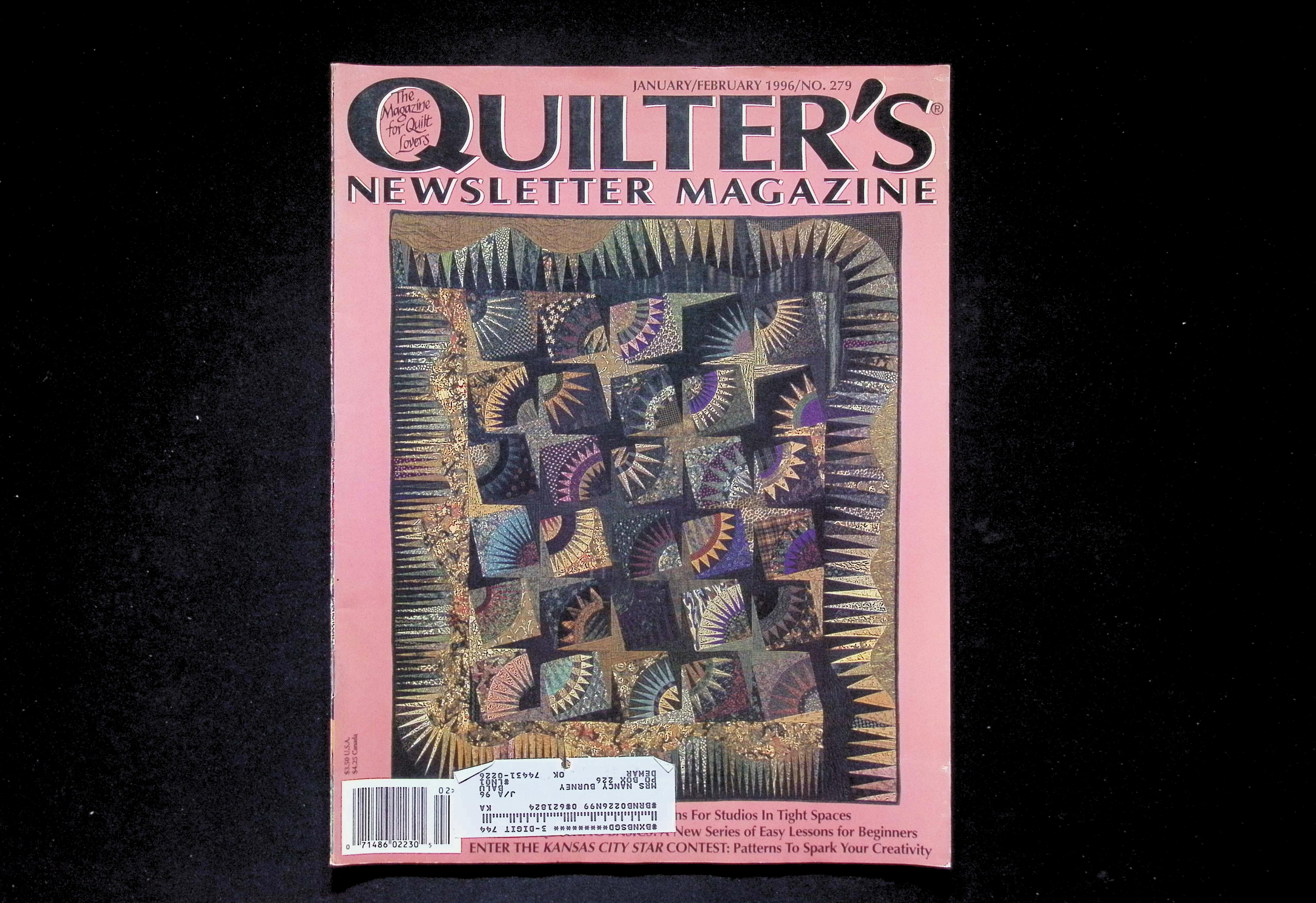 The Quilter's Newsletter Magazine