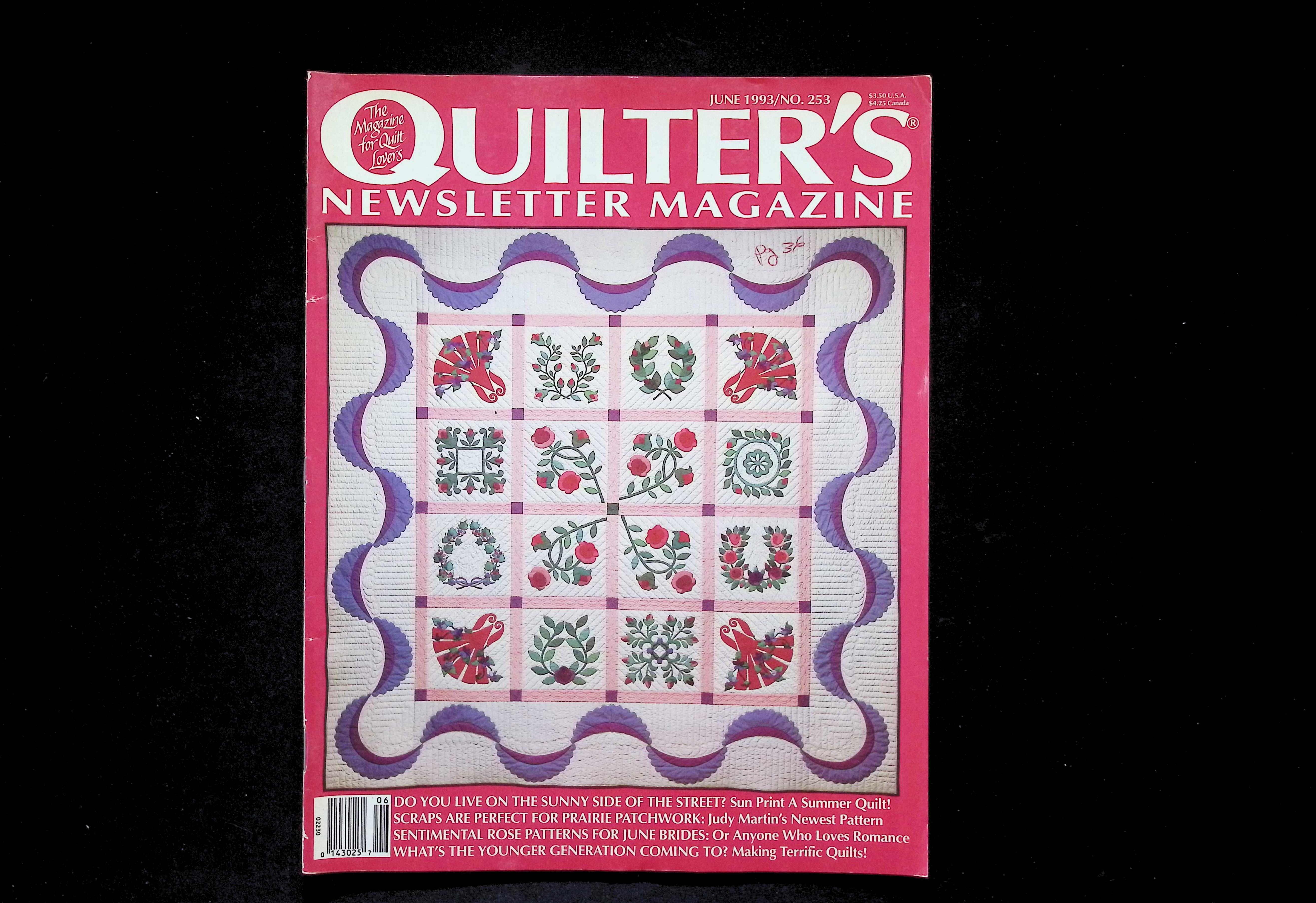 Quilter's Newsletter Magazine