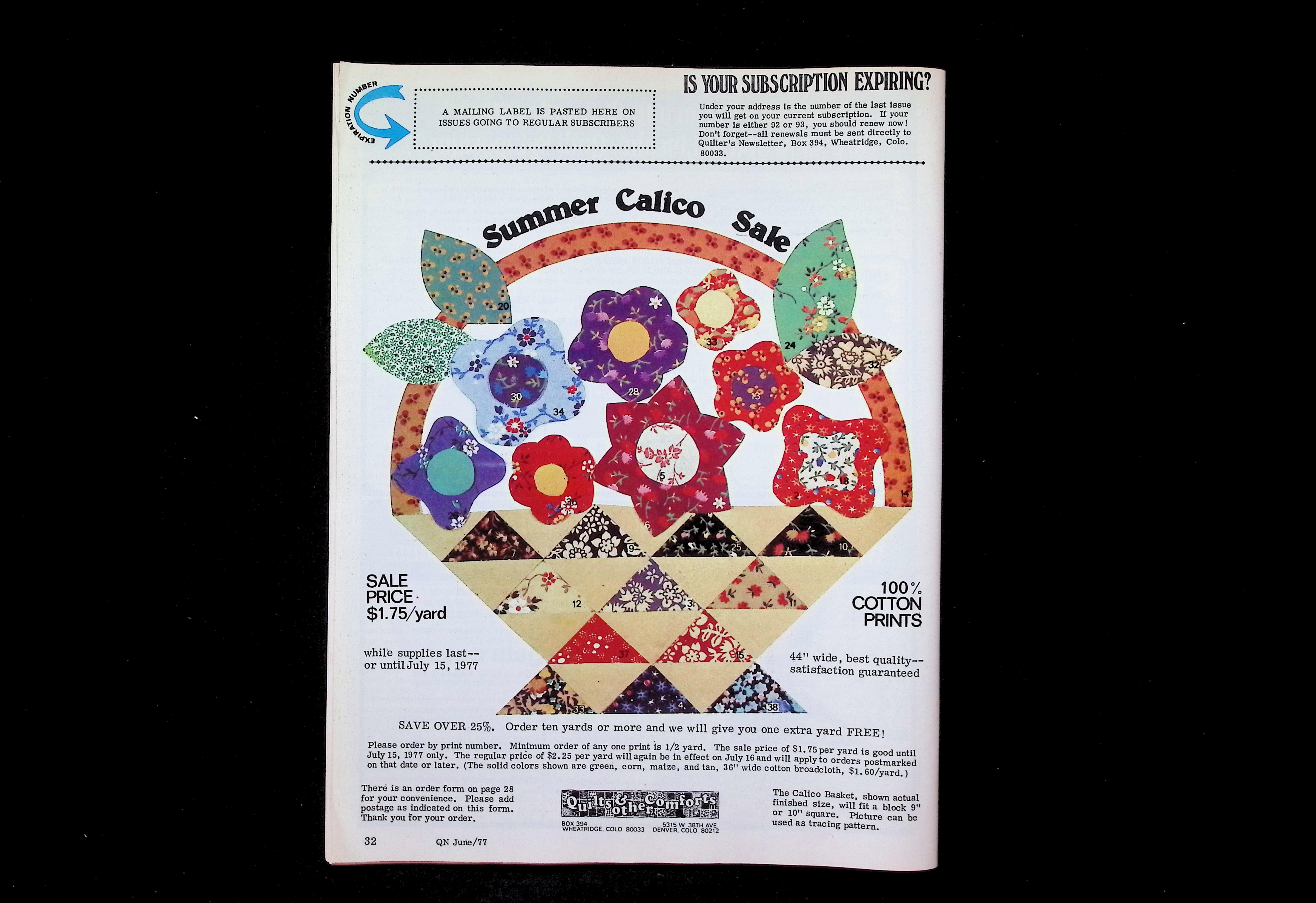 Quilter's Newsletter Magazine — image 2