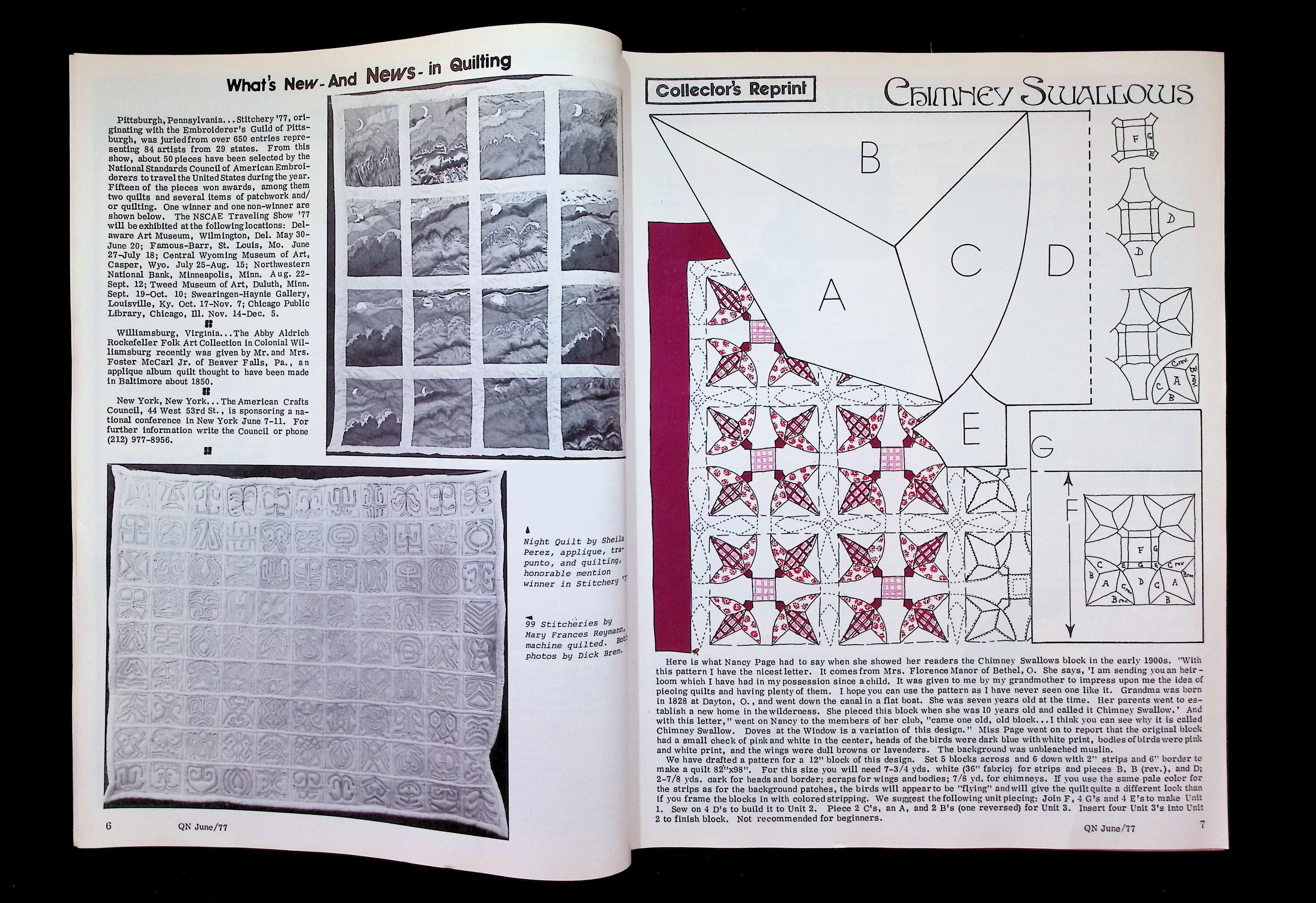 Quilter's Newsletter Magazine — image 4