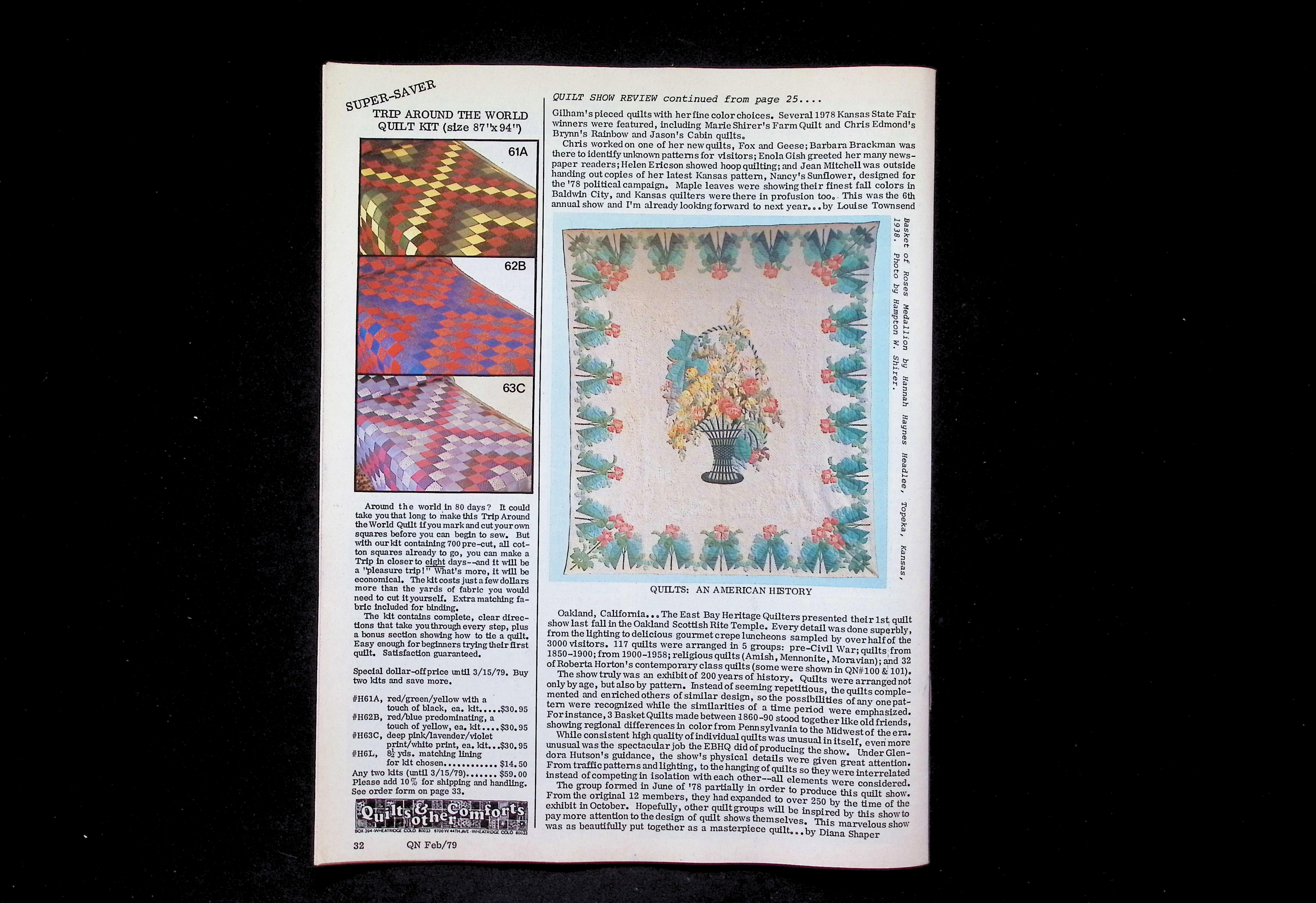 Quilter's Newsletter Magazine — image 2