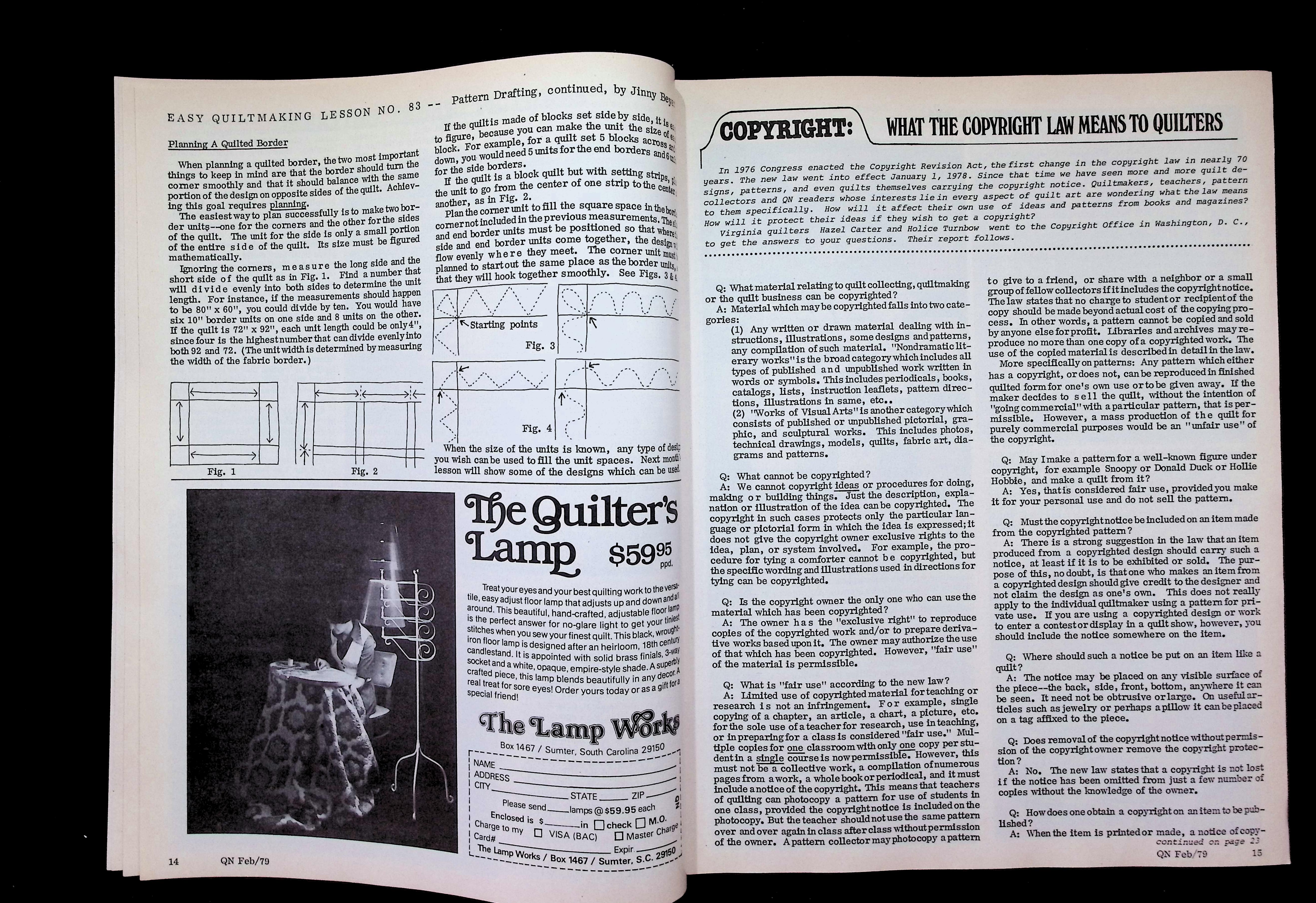 Quilter's Newsletter Magazine — image 4
