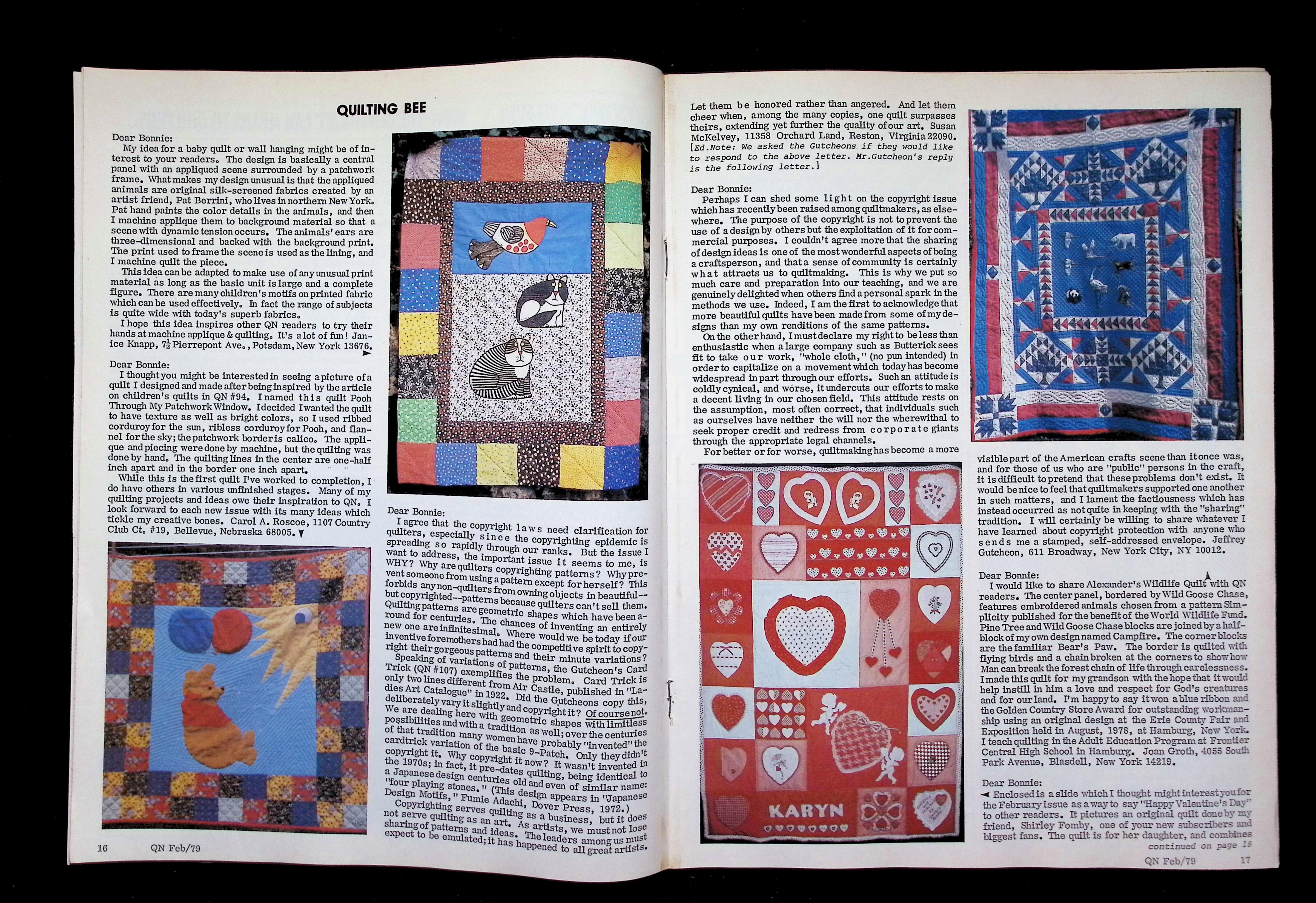 Quilter's Newsletter Magazine — image 5