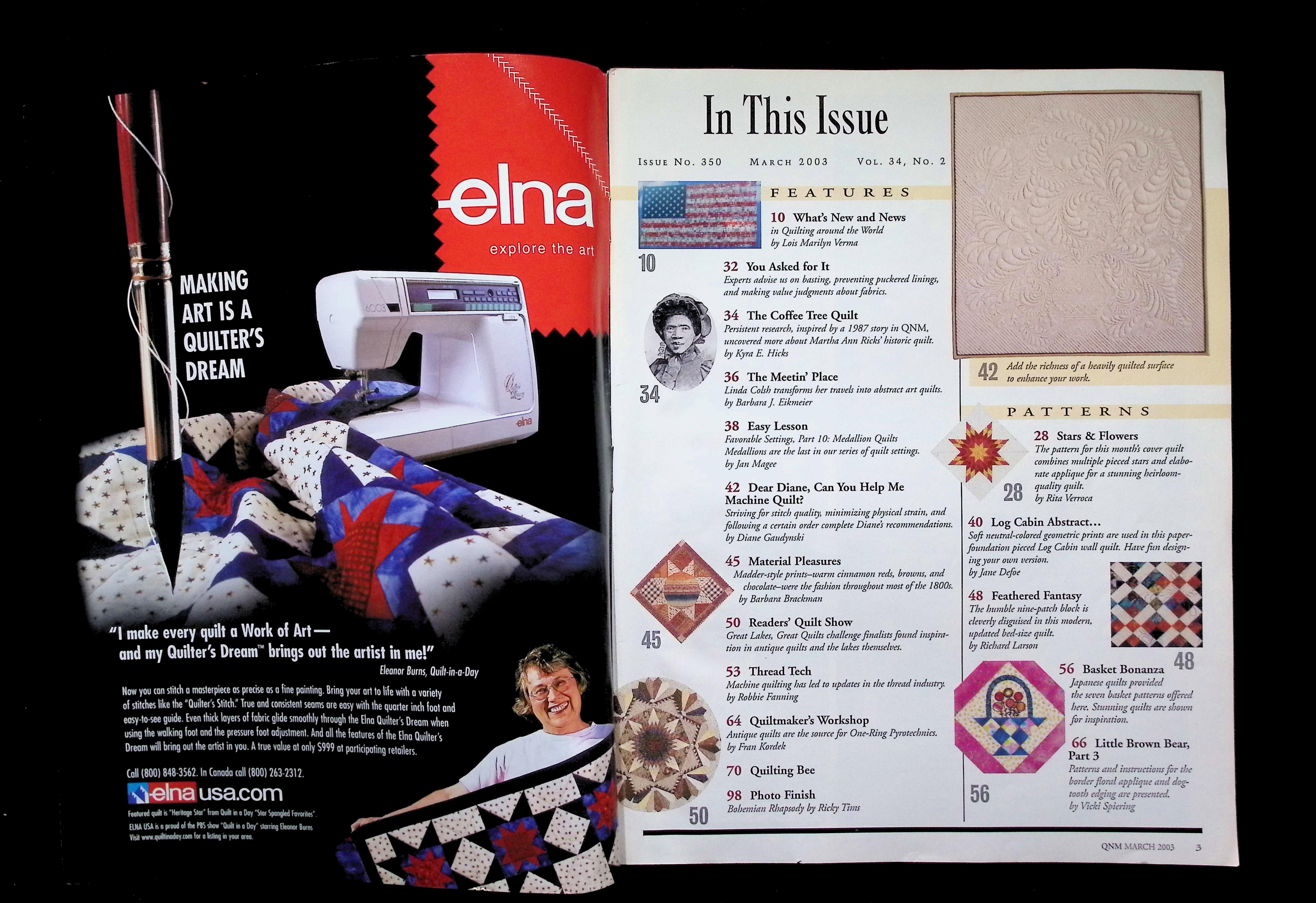 Quilter's Newsletter Magazine — image 3