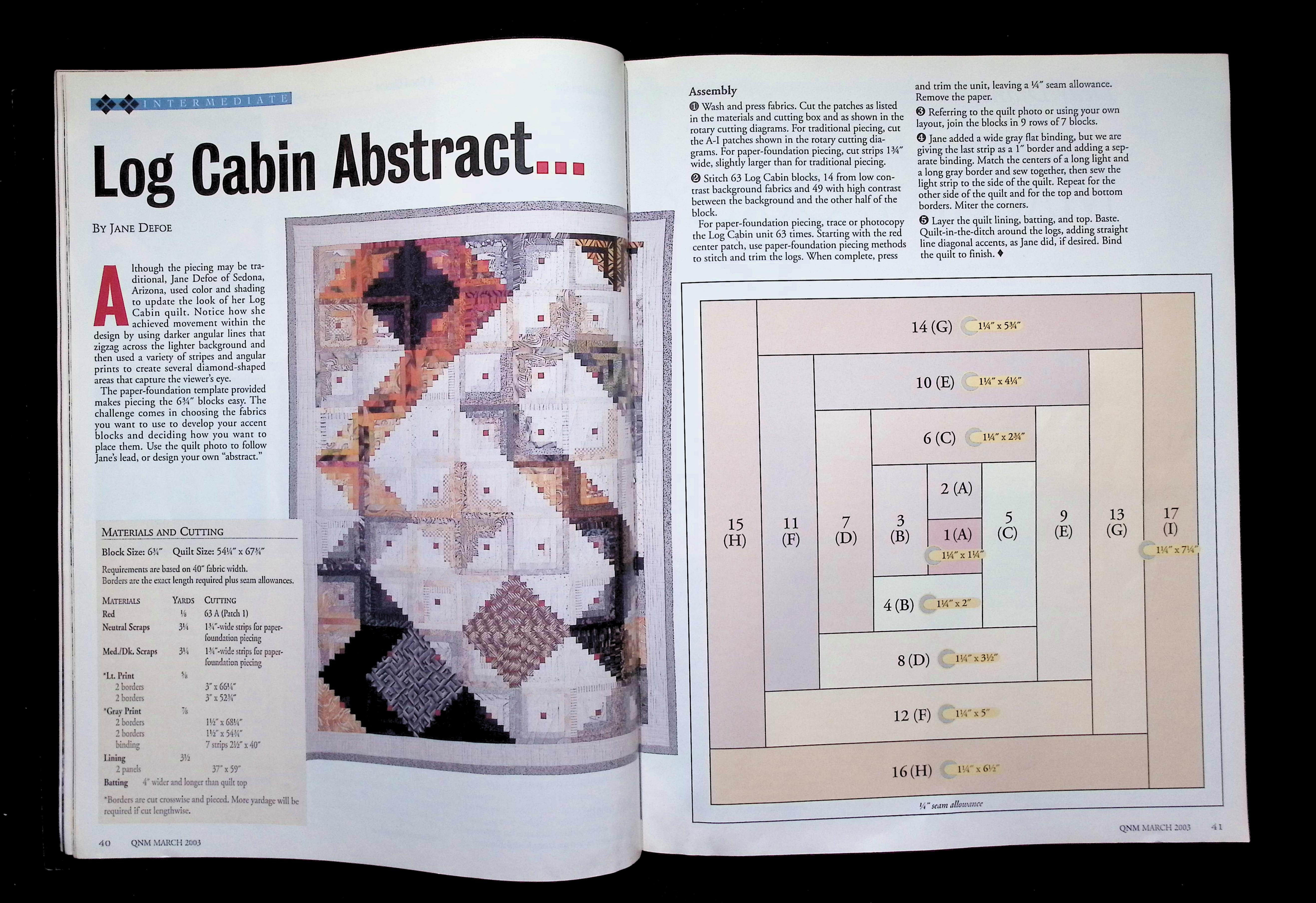 Quilter's Newsletter Magazine — image 5