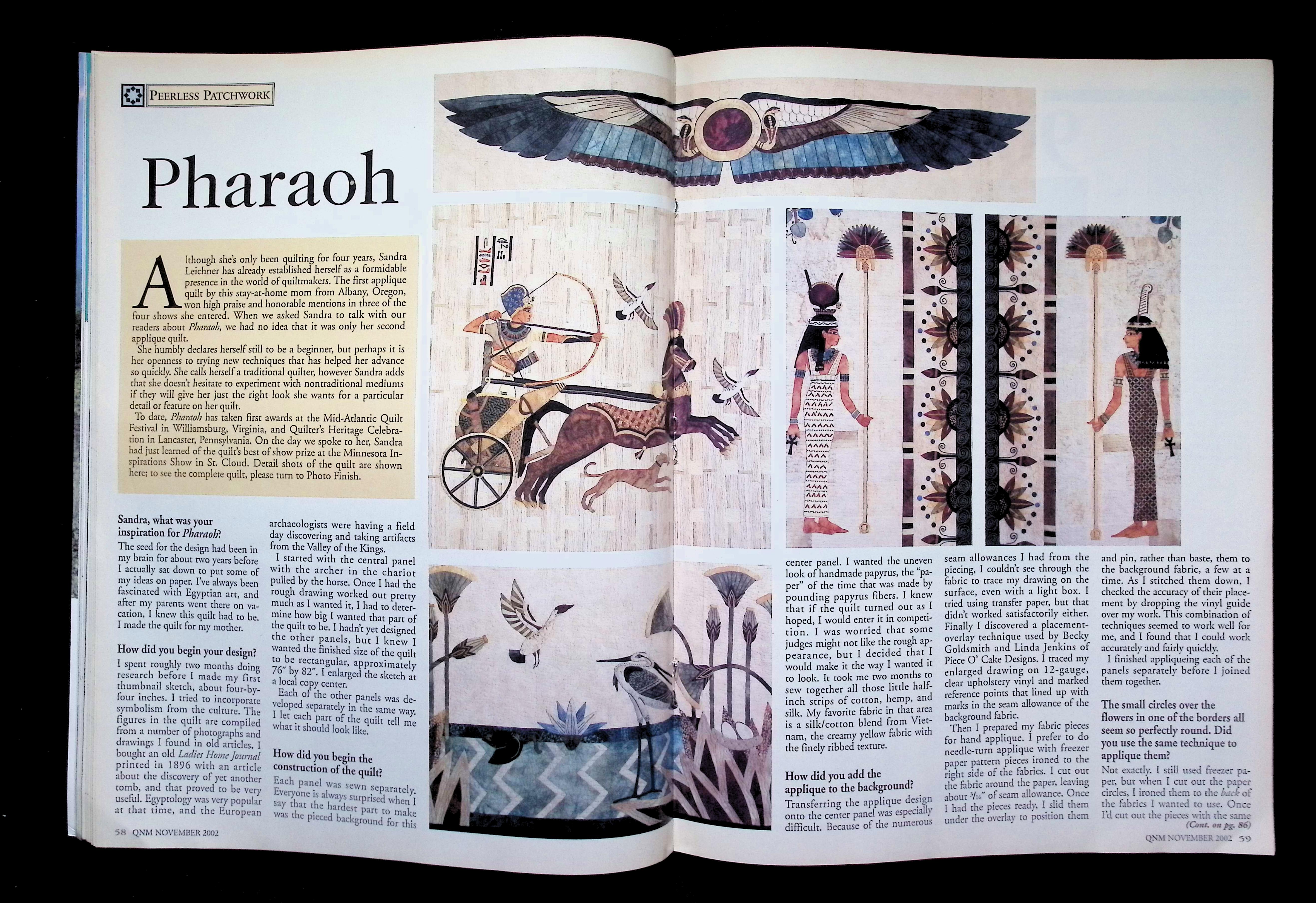 Quilter's Newsletter Magazine — image 5
