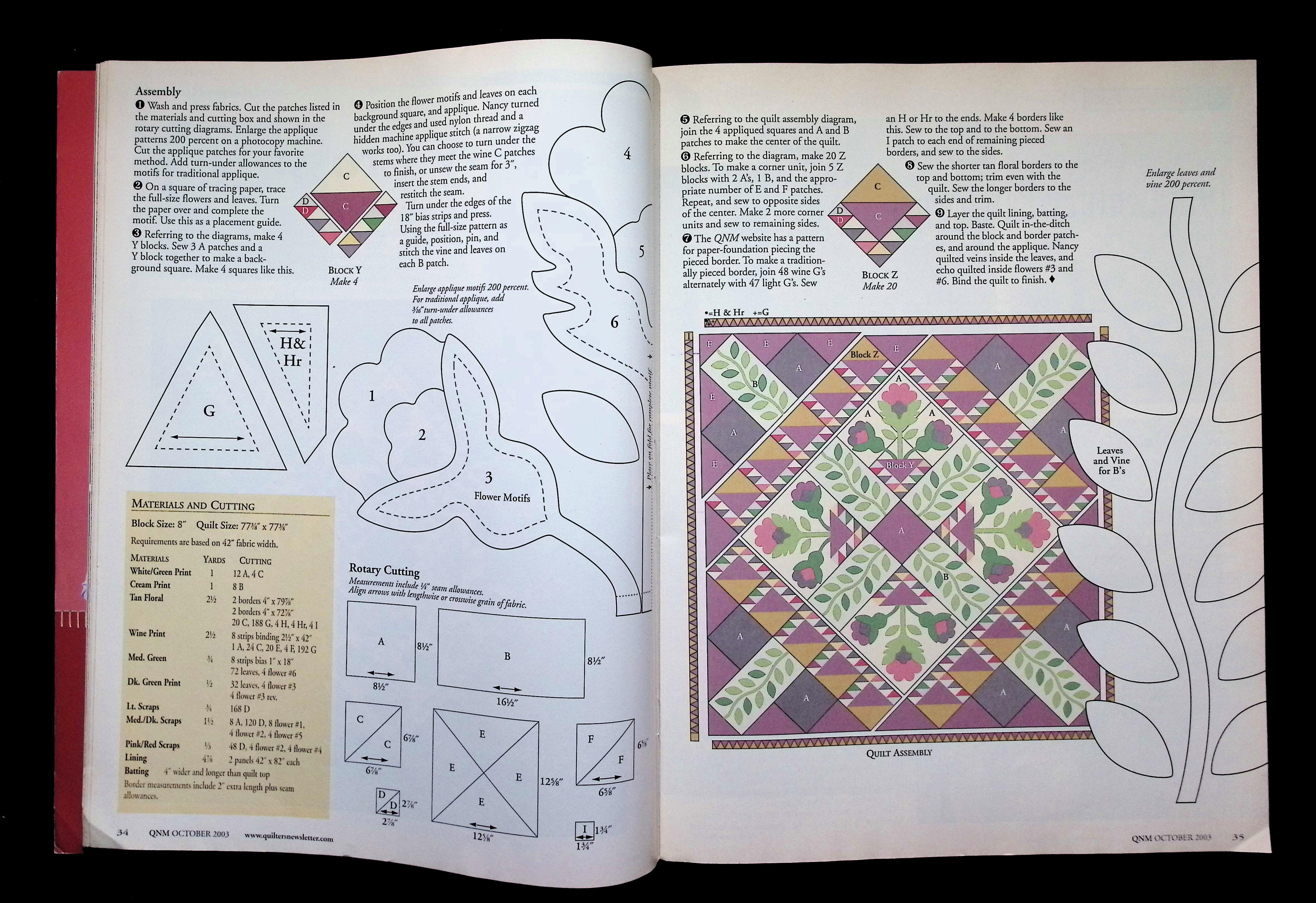 Quilter's Newsletter Magazine — image 4