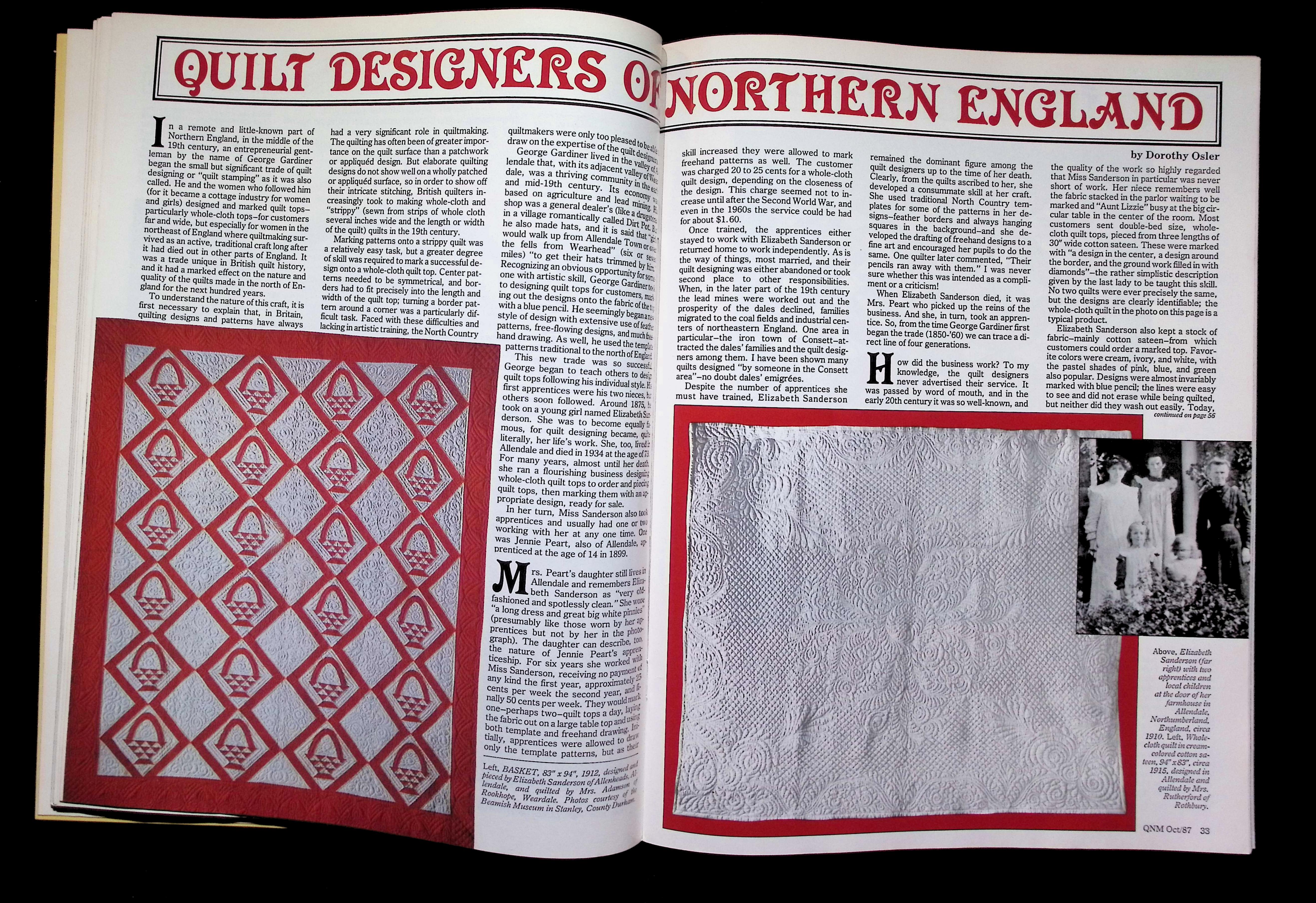 Quilter's Newsletter Magazine — image 4