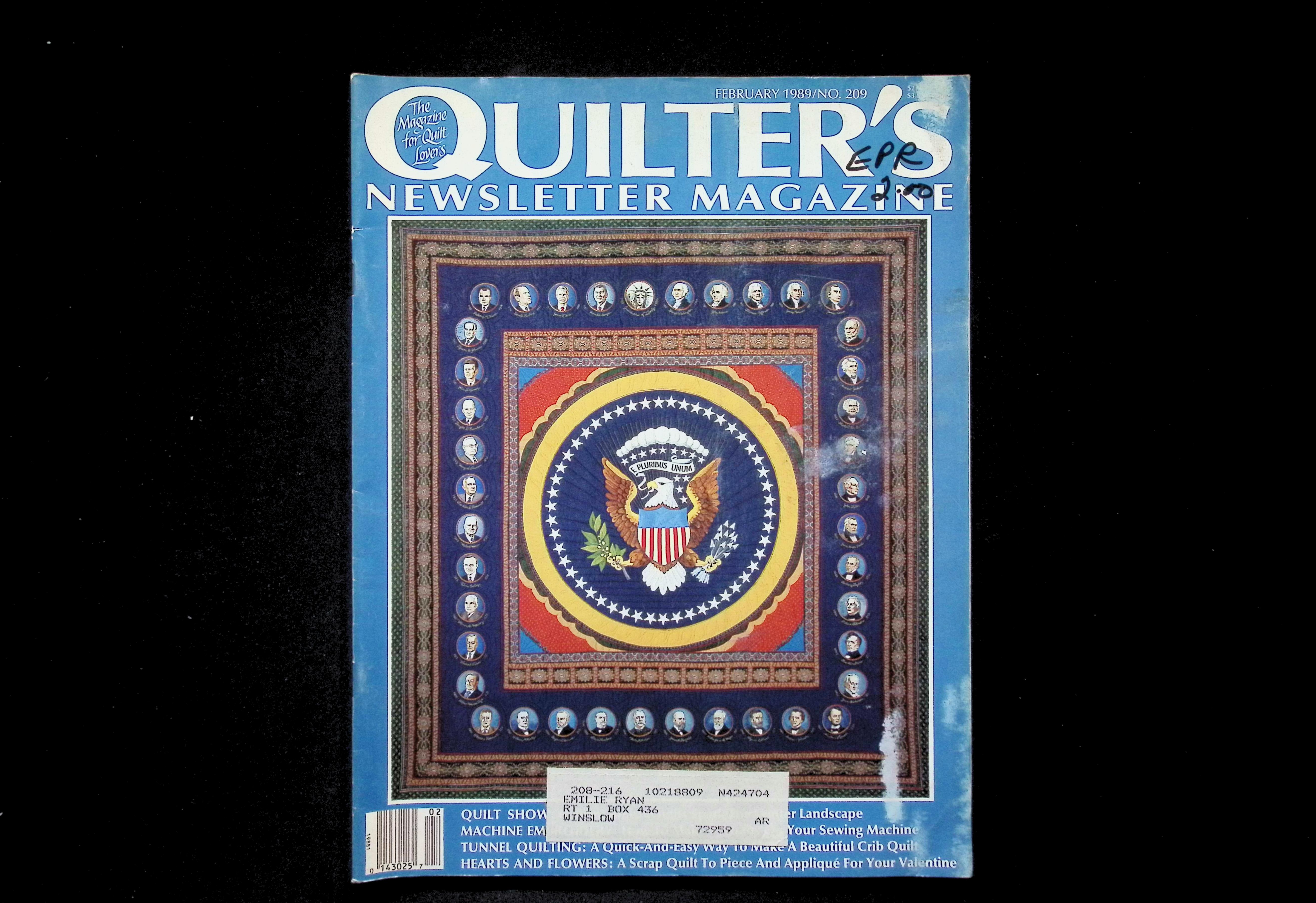 Quilter's Newsletter Magazine