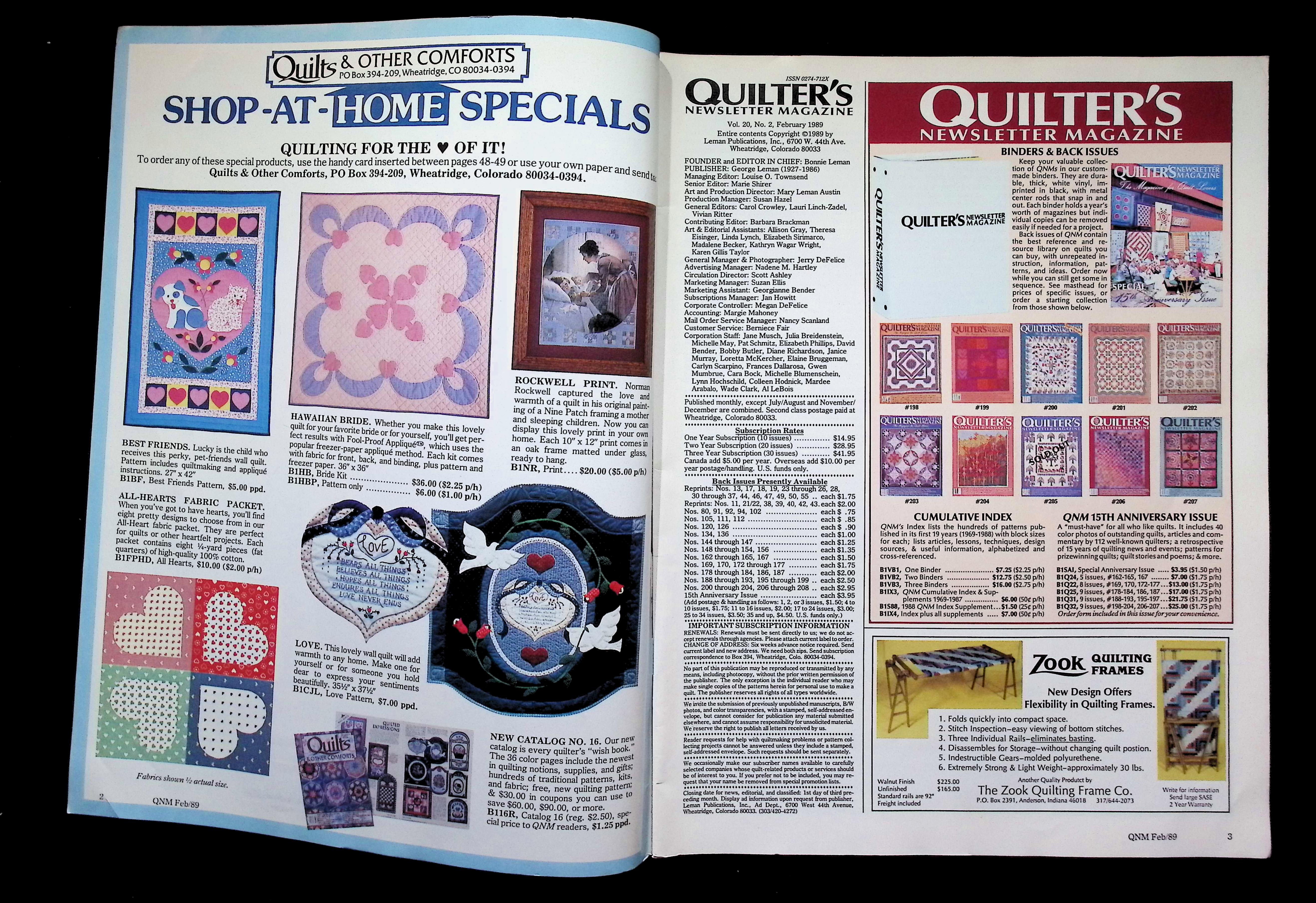 Quilter's Newsletter Magazine — image 3