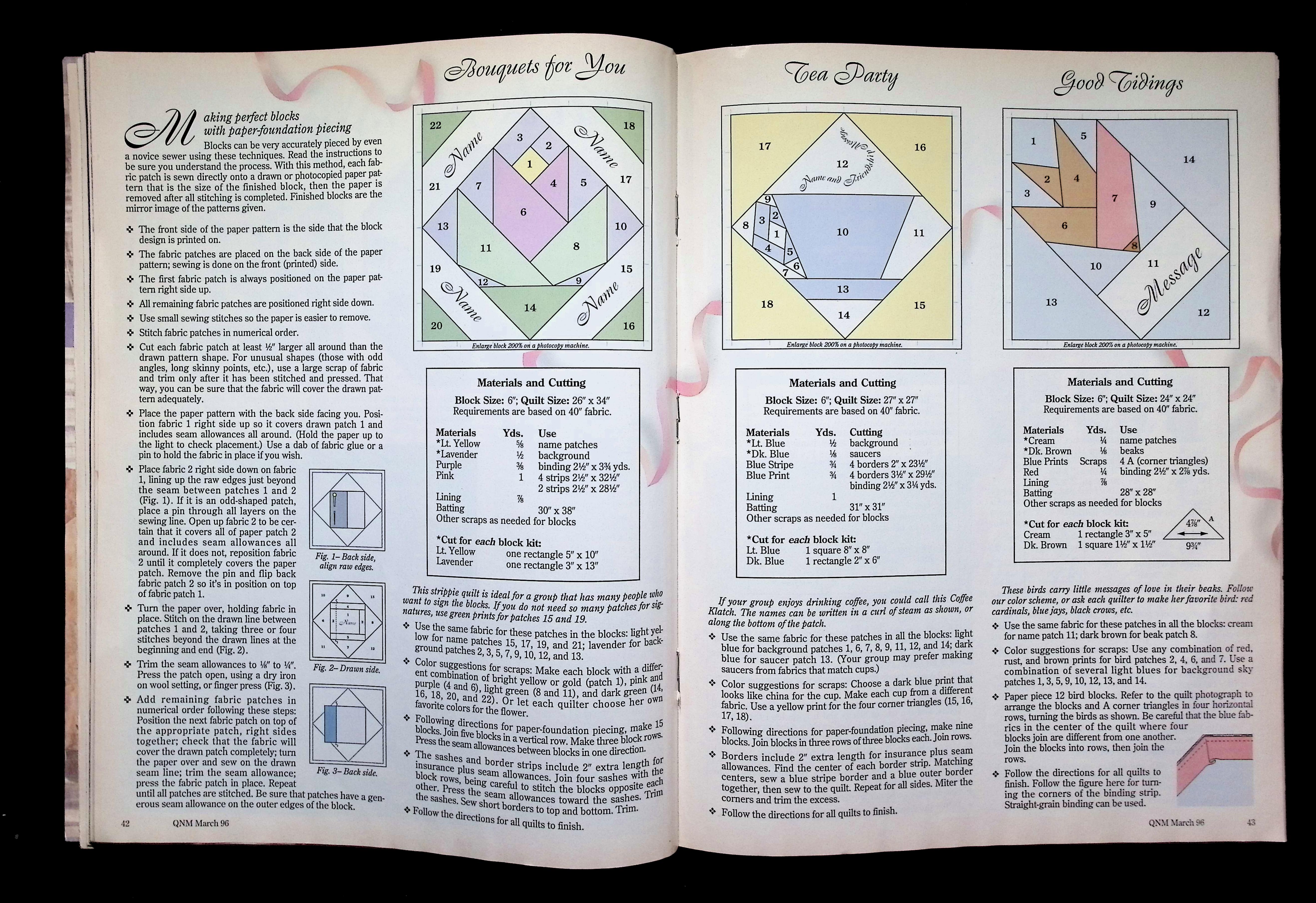 Quilter's Newsletter Magazine — image 5