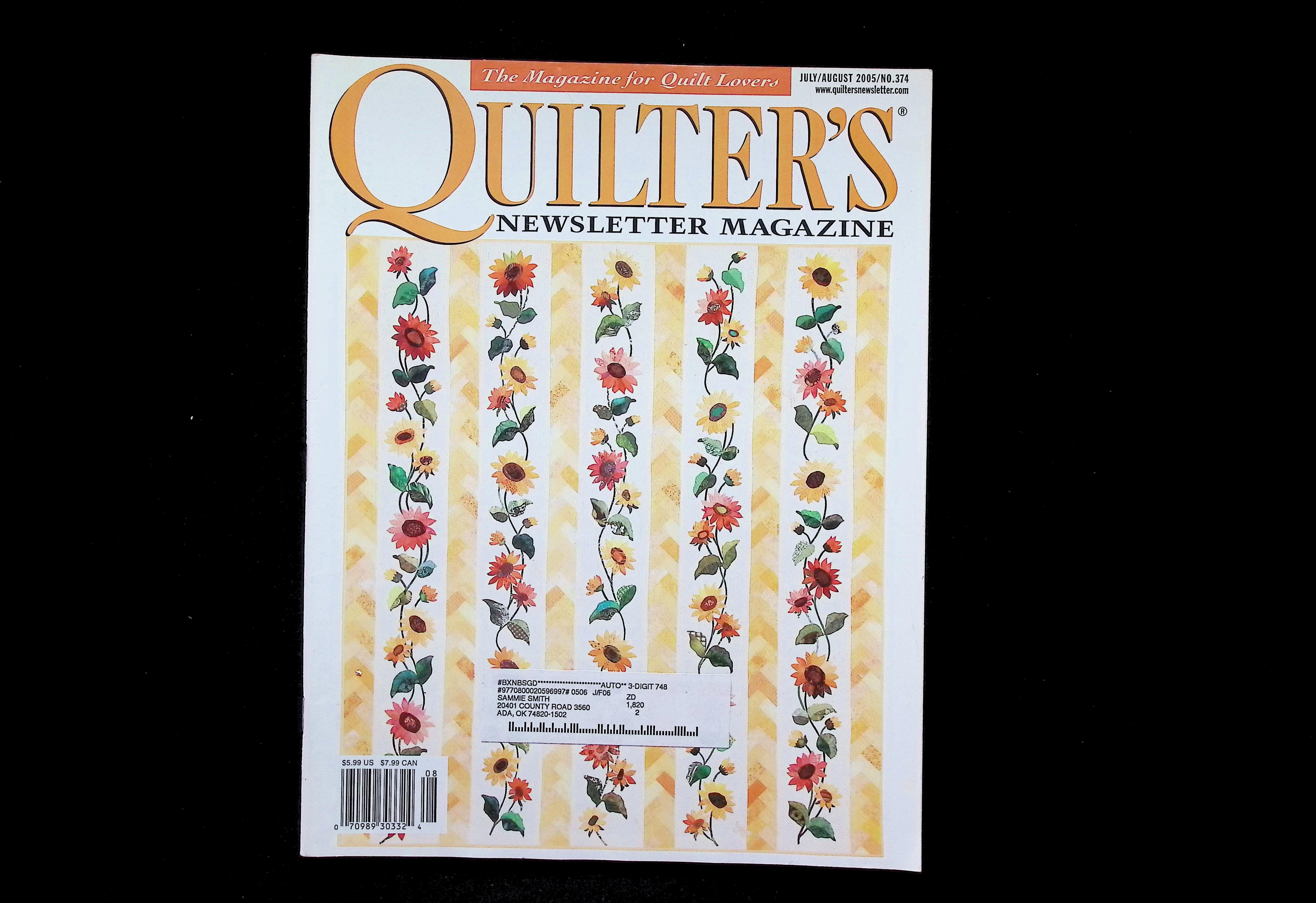 Quilter's Newsletter Magazine
