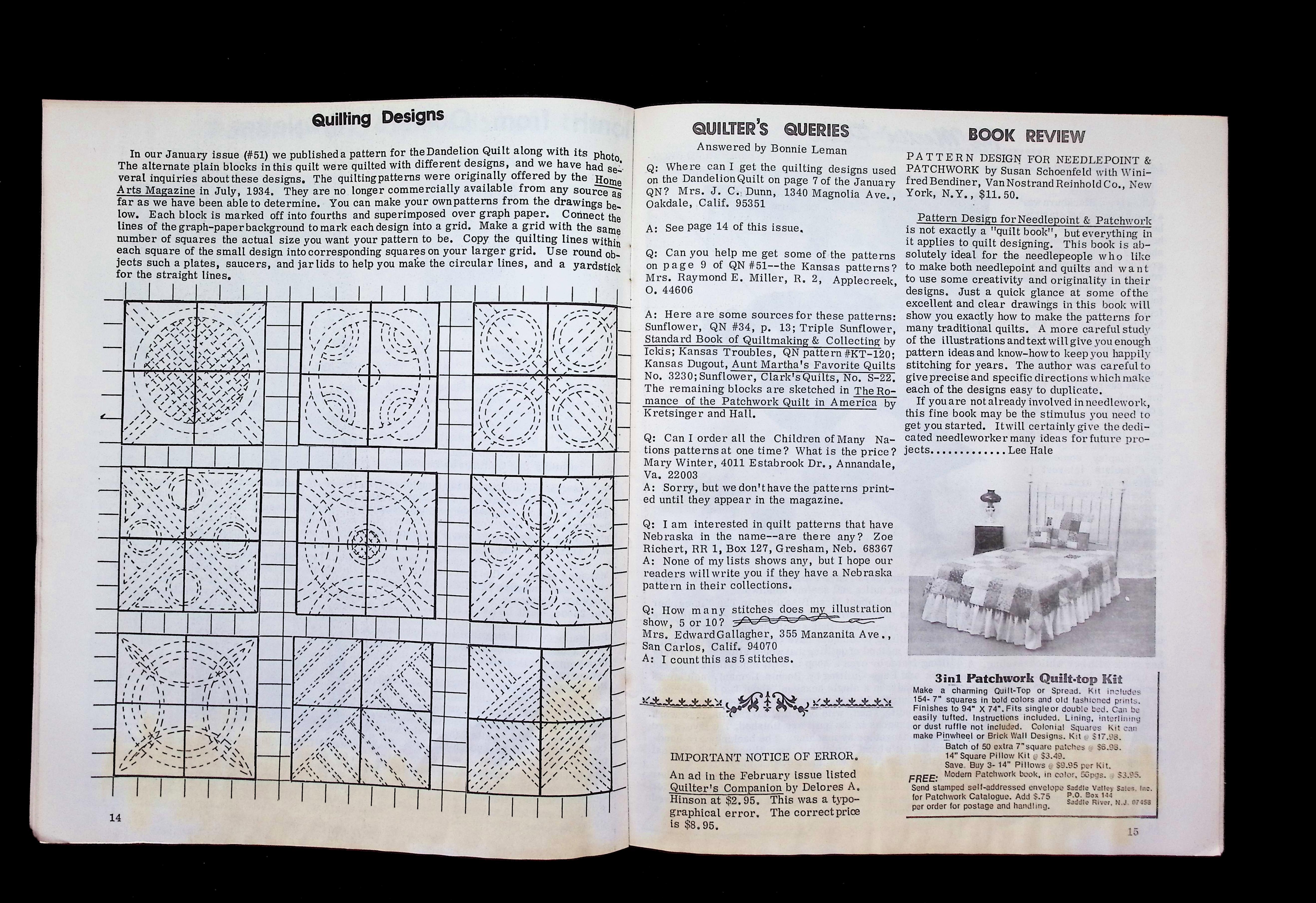 Quilter's Newsletter — image 5