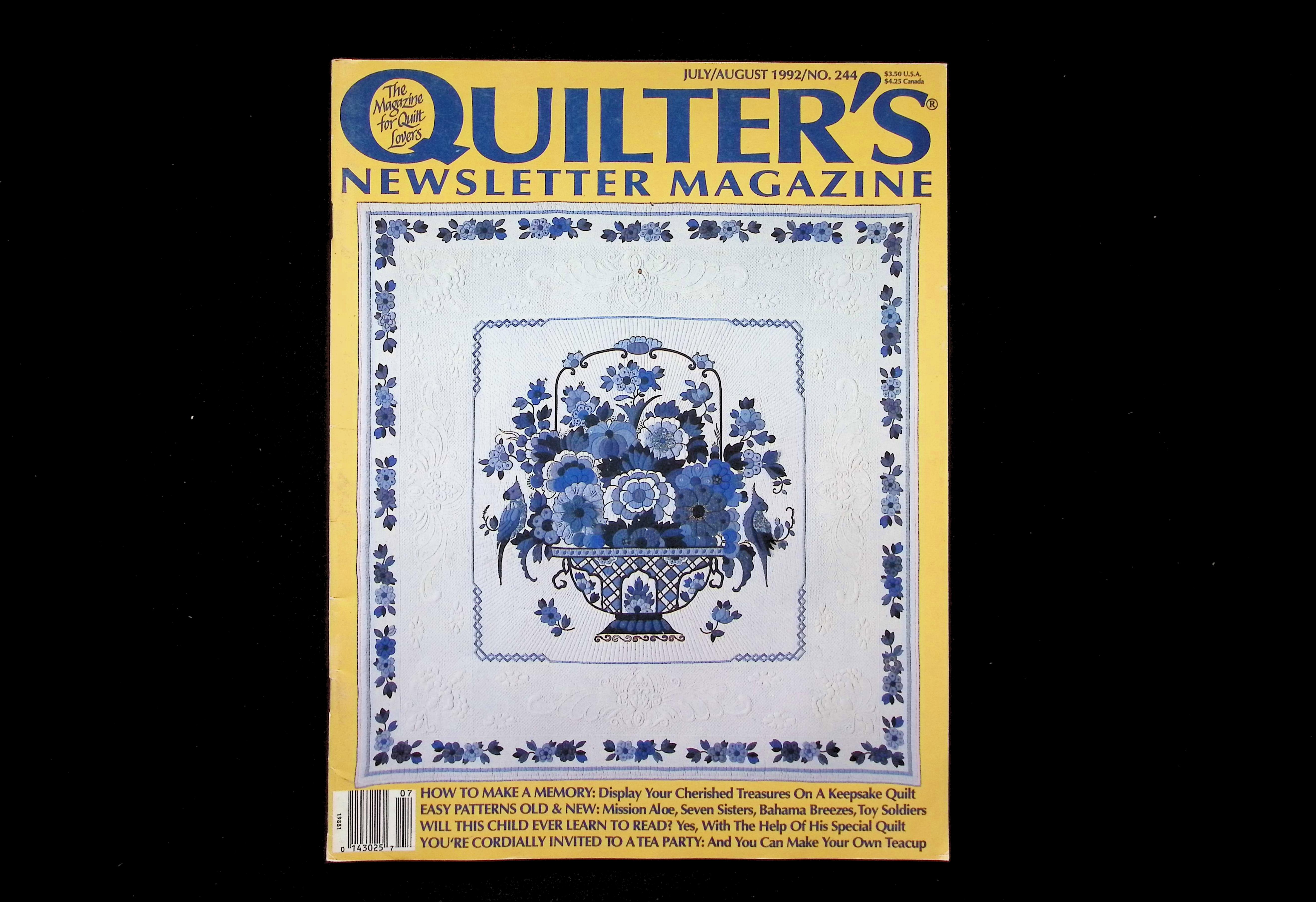 Quilter's Newsletter Magazine