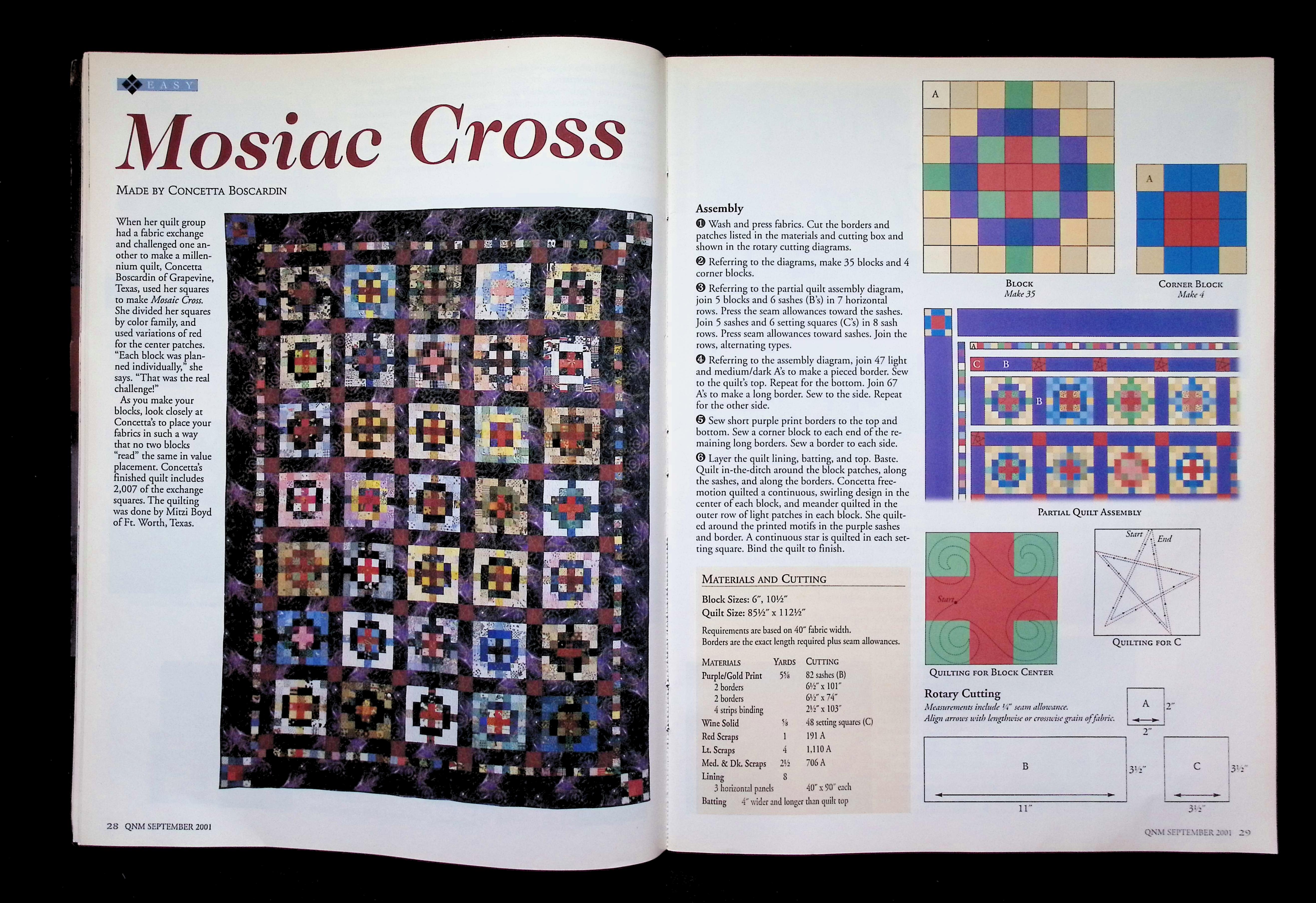Quilter's Newsletter Magazine — image 4
