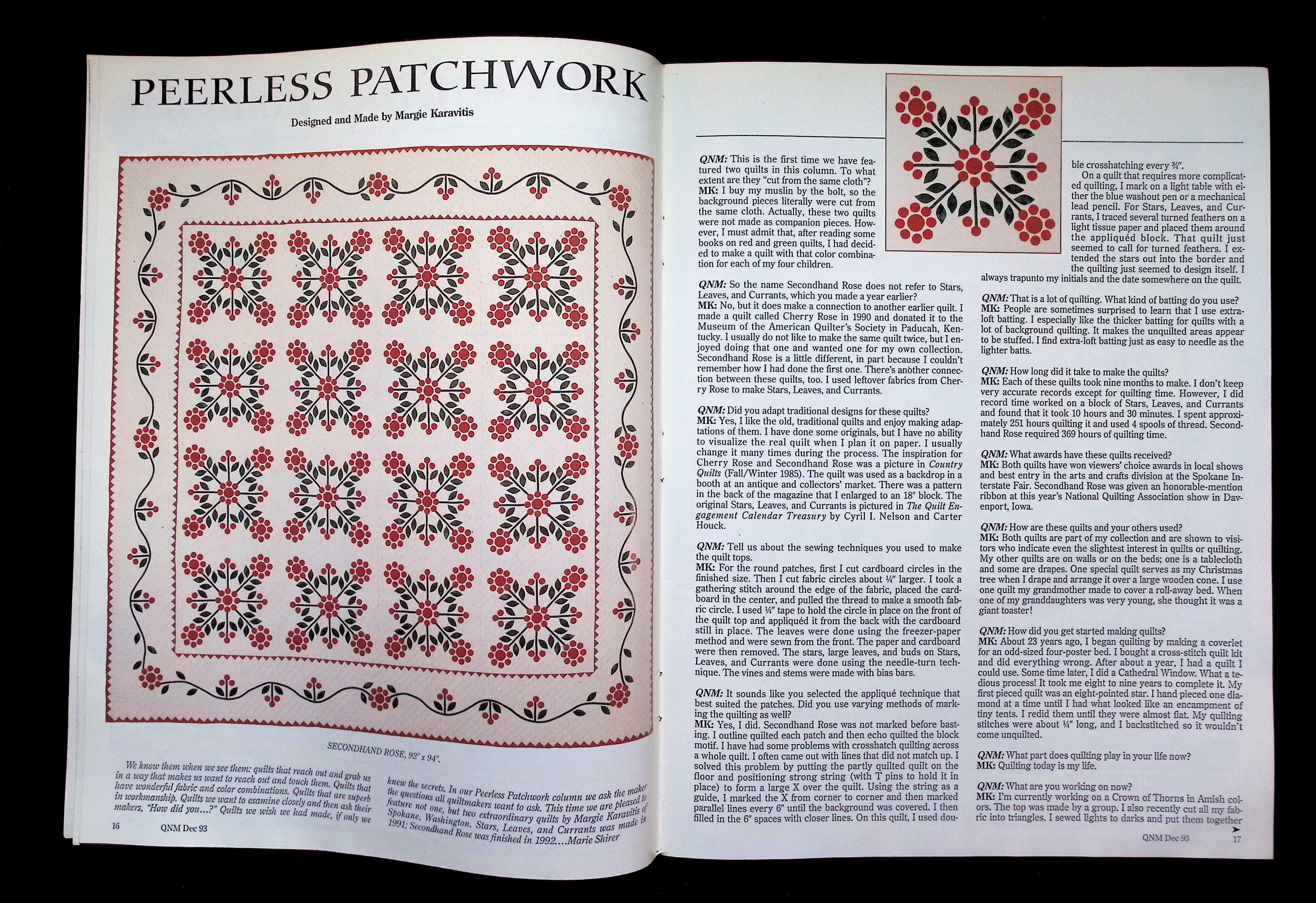 Quilter's Newsletter Magazine — image 4