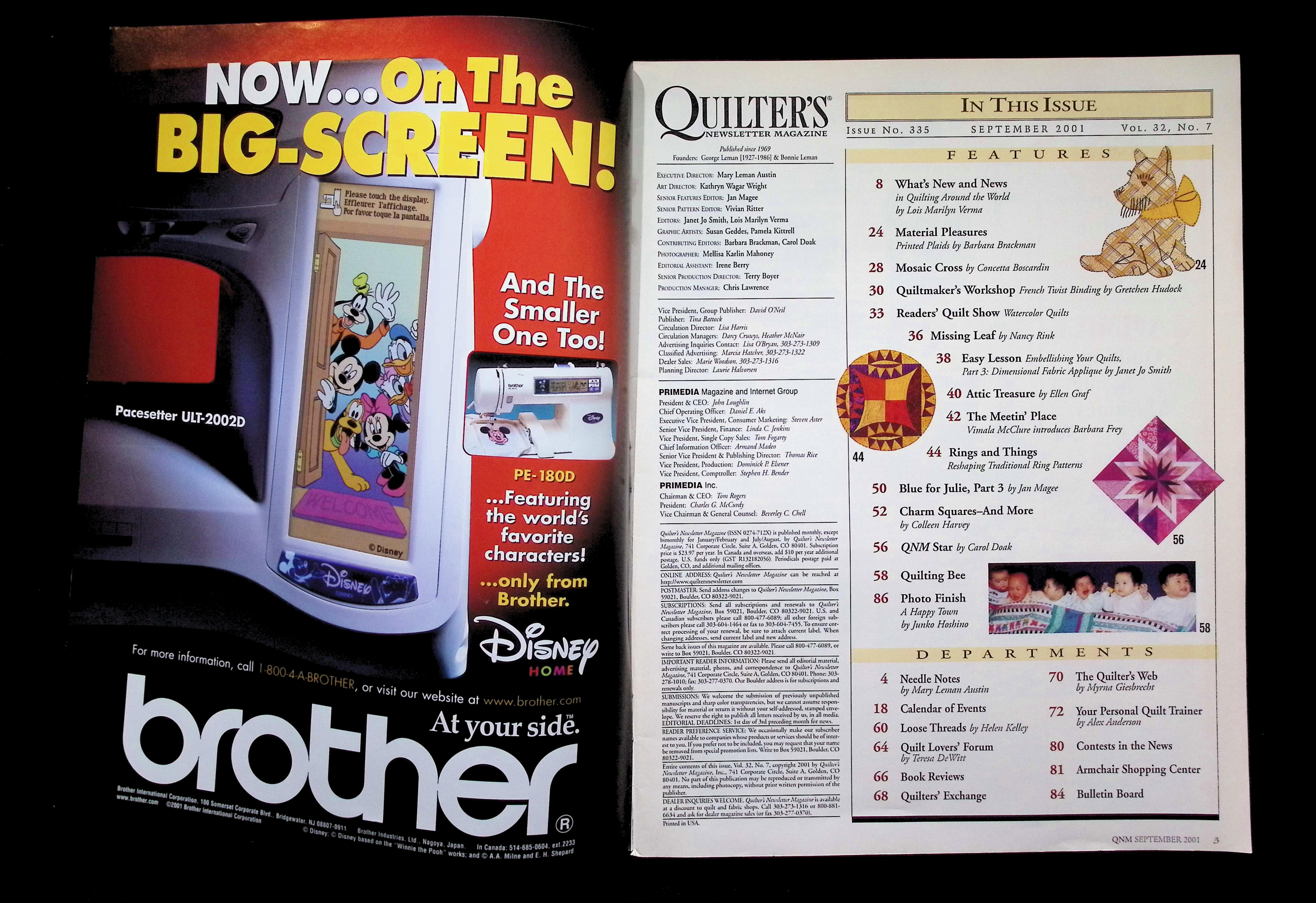 Quilter's Newsletter Magazine — image 3