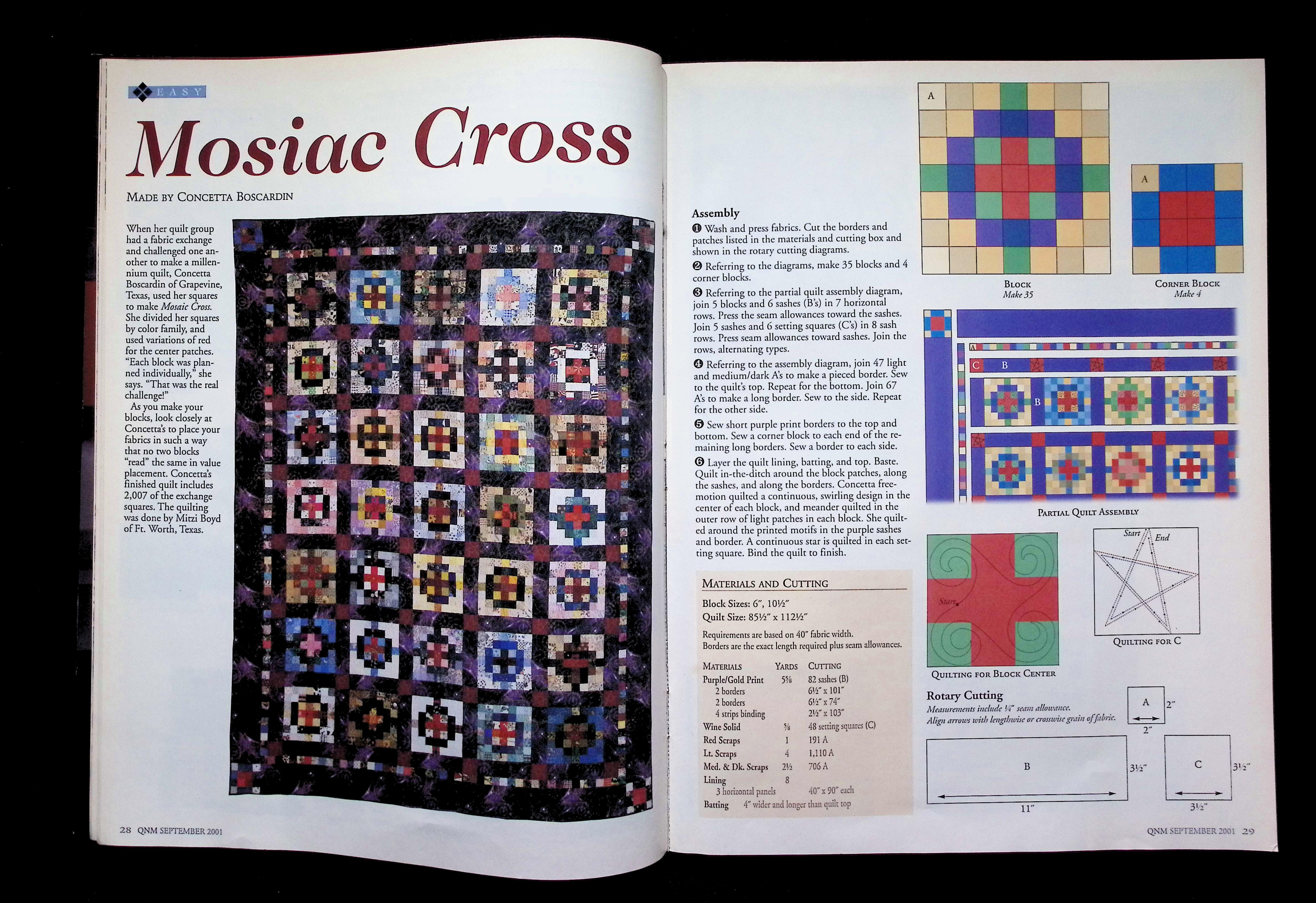 Quilter's Newsletter Magazine — image 5