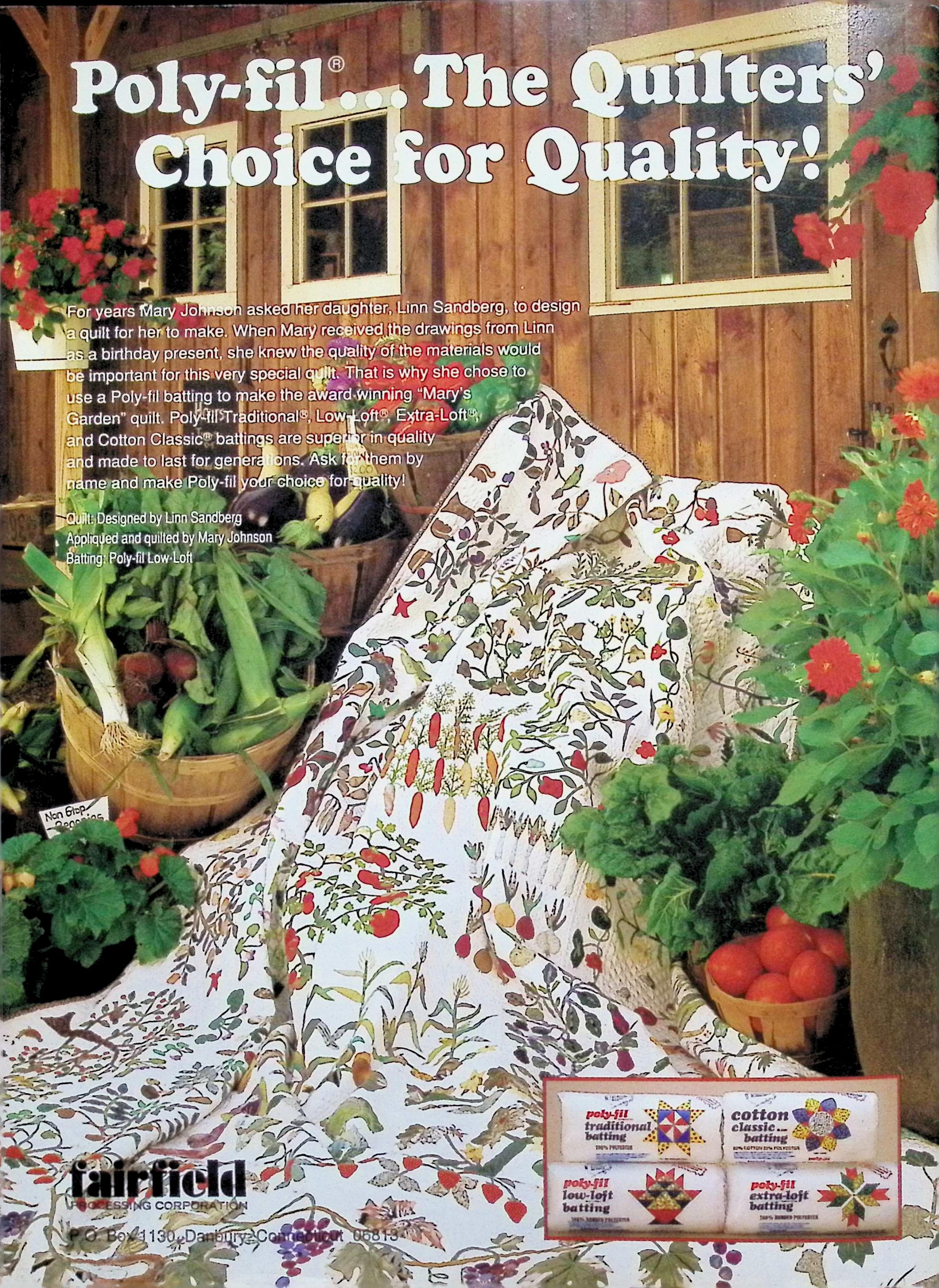 Lady's Circle Patchwork Quilts Political Quilt Cover 1993 — image 5