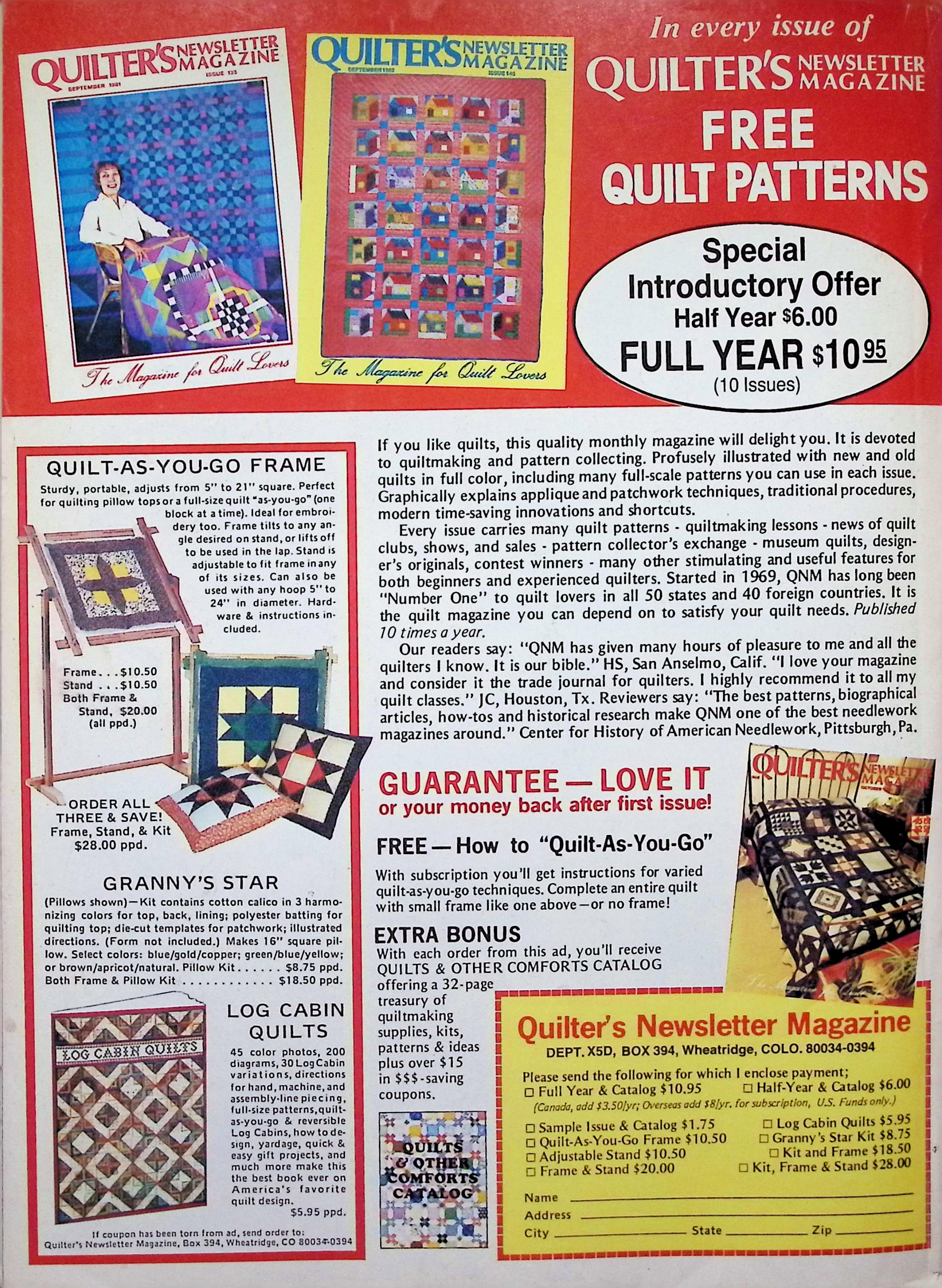 Lady's Circle Patchwork Quilts Summer '83 Album Quilt — image 5