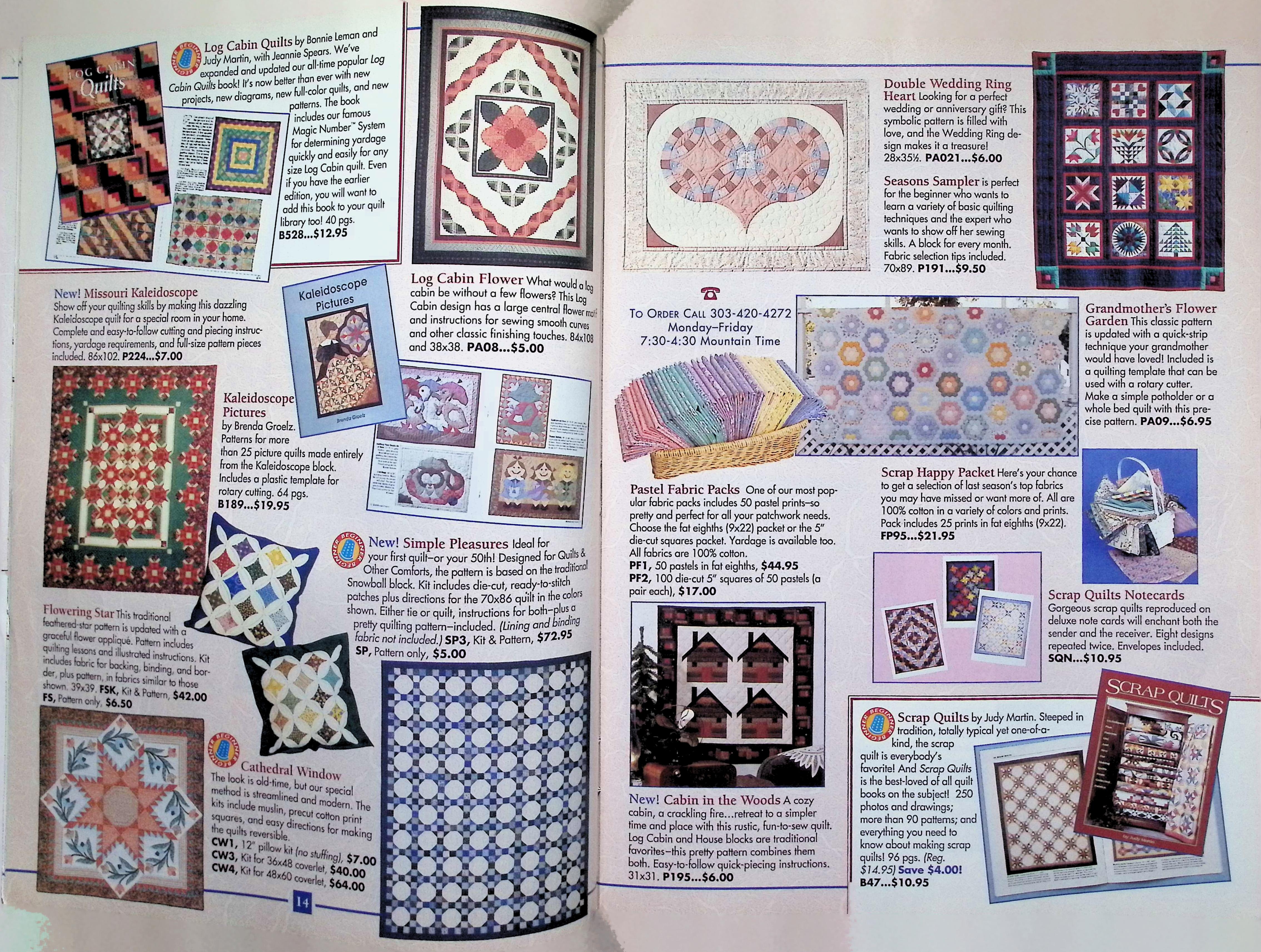 Quilts & Other Comforts Magazine Cat Tales Quilt 1994 — image 4
