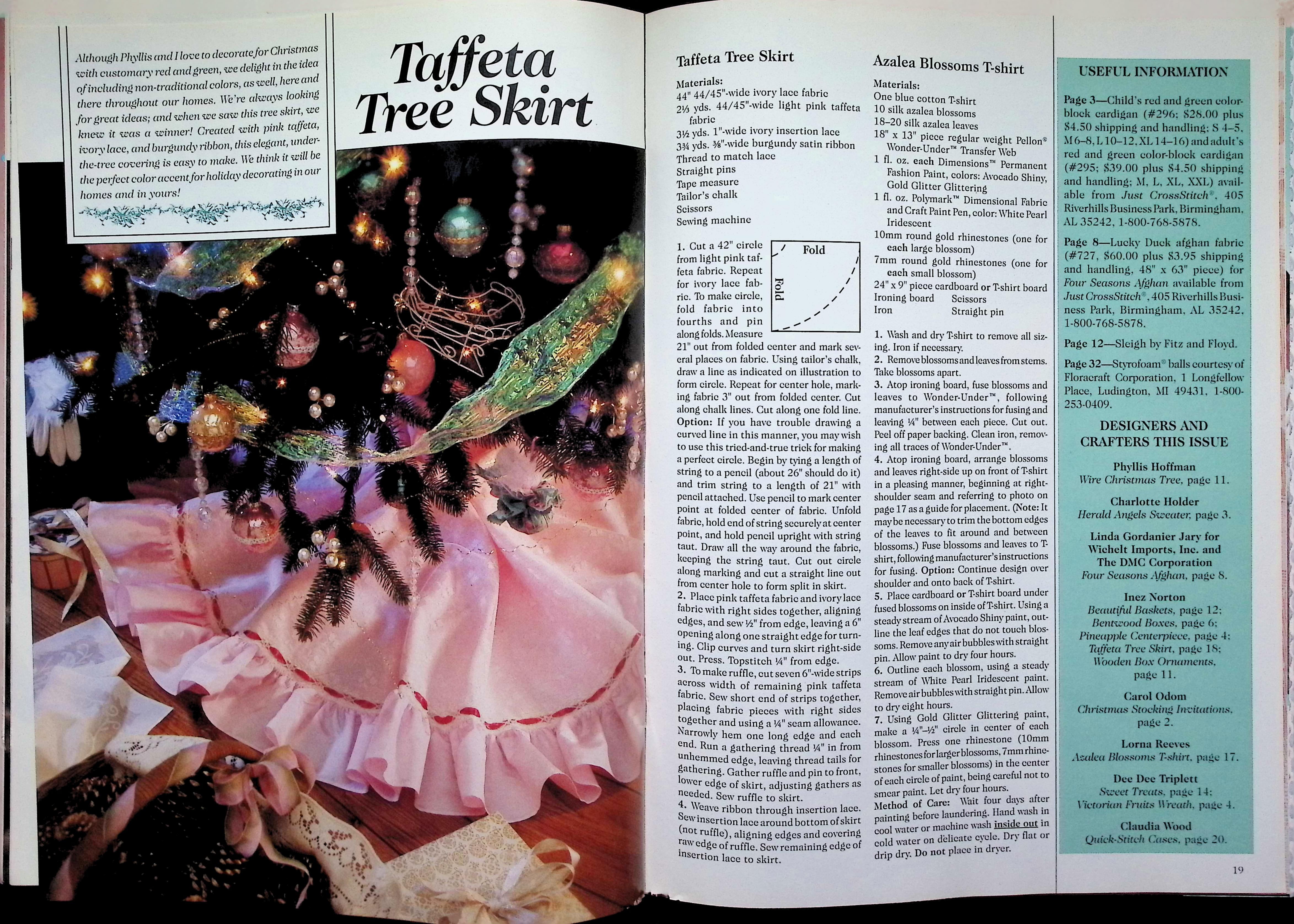 Christmas Crafts Magazine Bentwood Boxes Mar/Apr 1993 — image 4