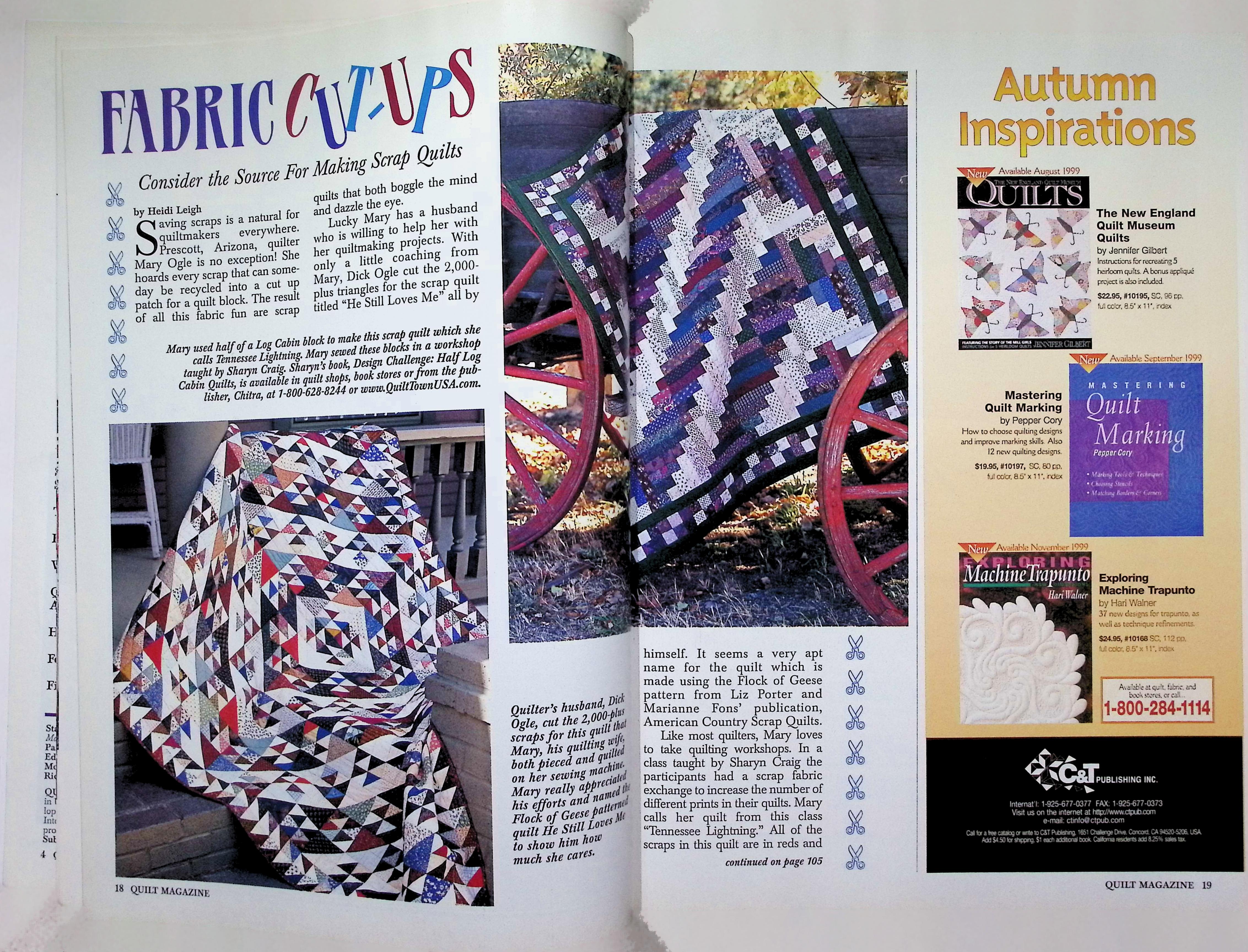 Quilt Magazine Winter 1999 Heirloom Quilts Special Issue — image 3