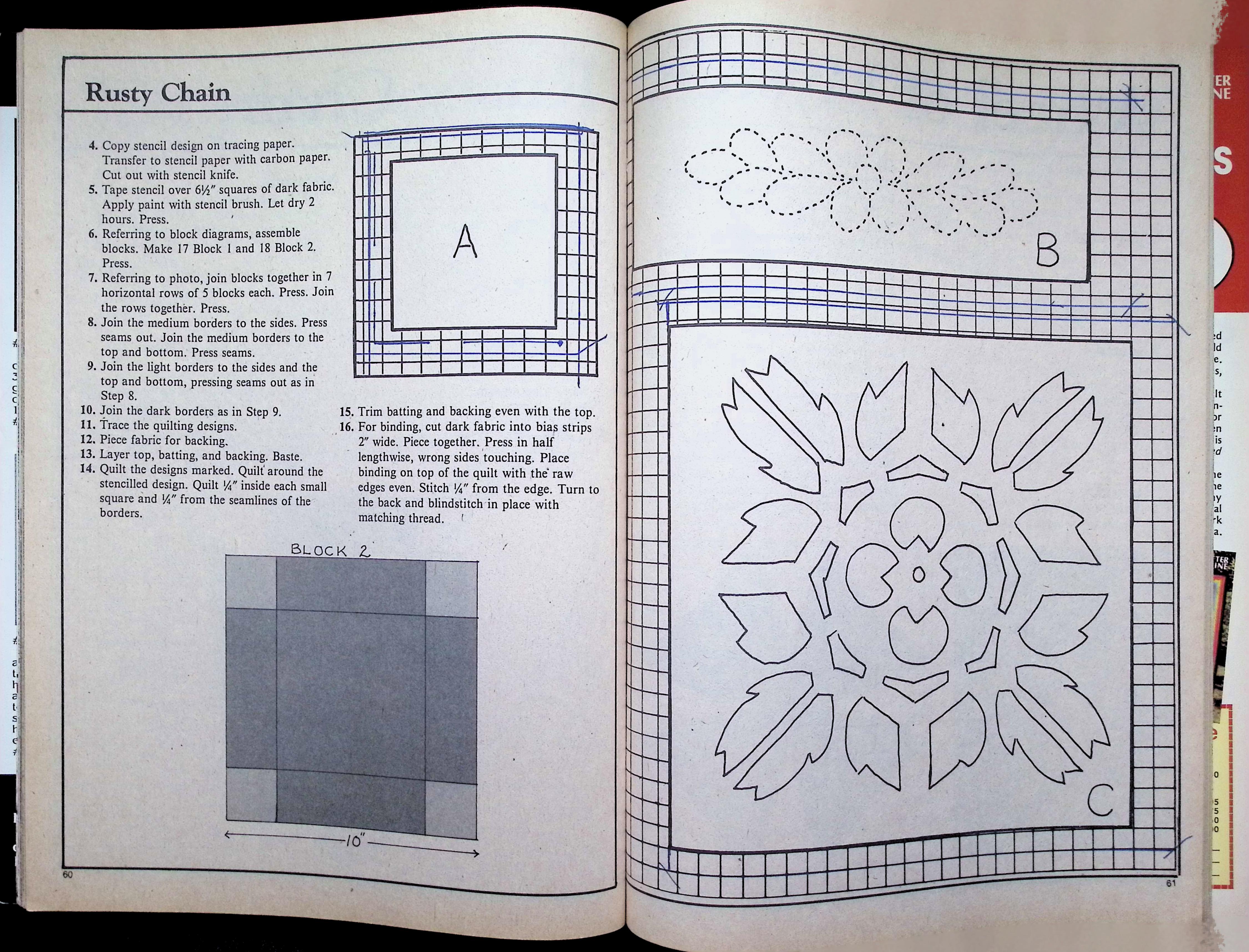 Quilt Magazine Summer 1982, Farm Life Quilt Cover — image 4