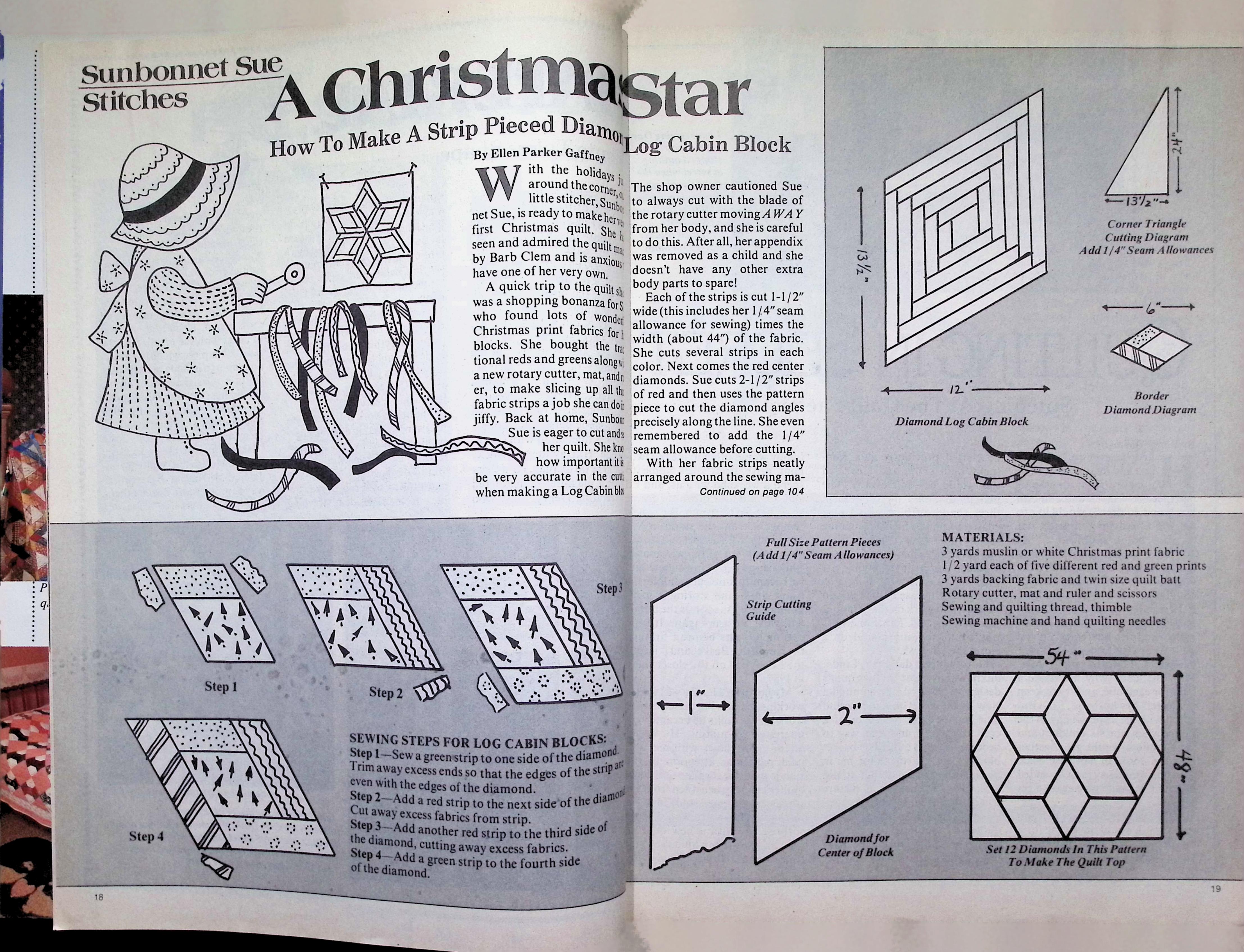Quilt Magazine Lone Star Magic Winter 1990 — image 3