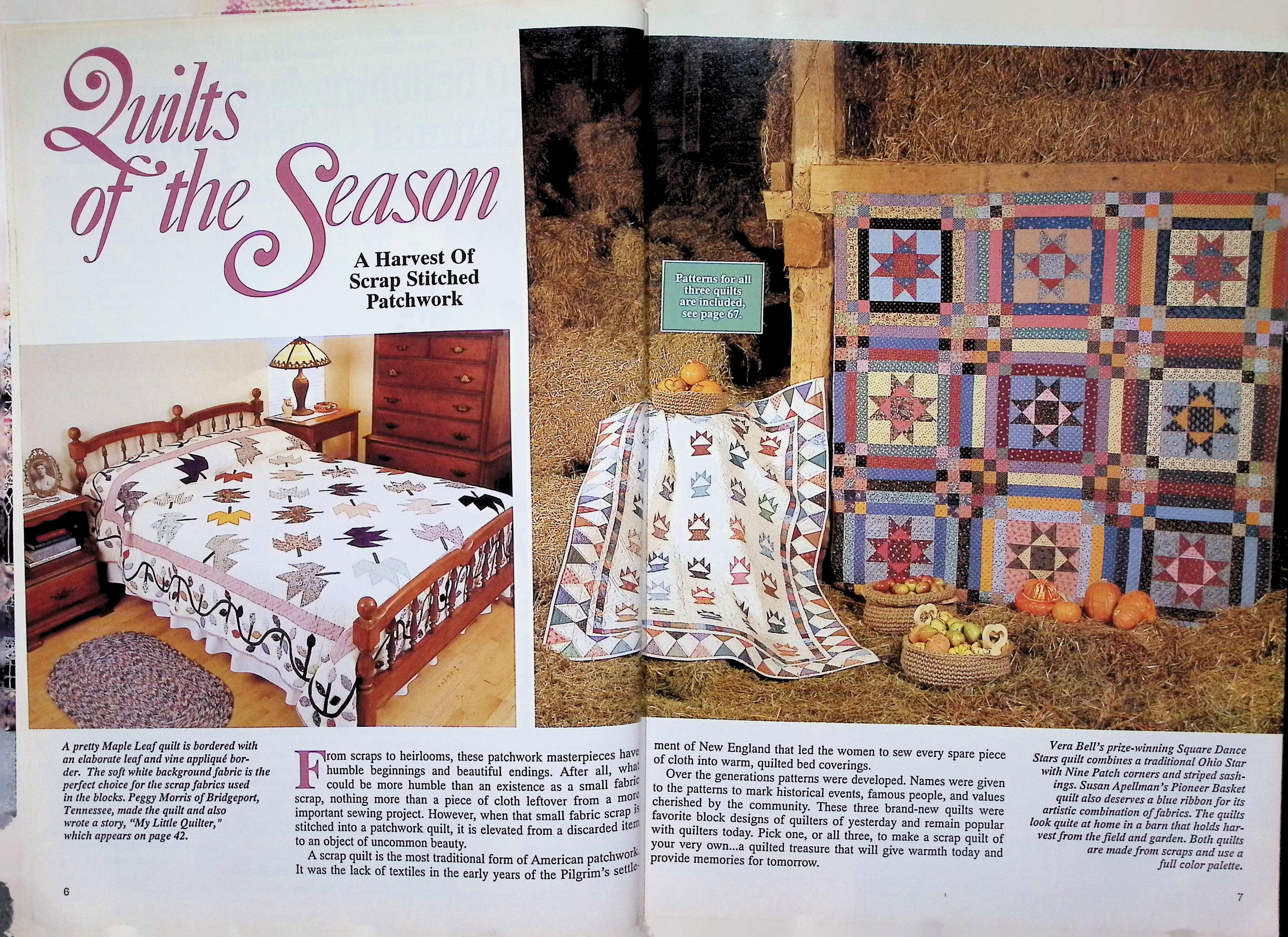 Quilt Magazine Fall 1995, Patchwork Quilt Projects — image 3