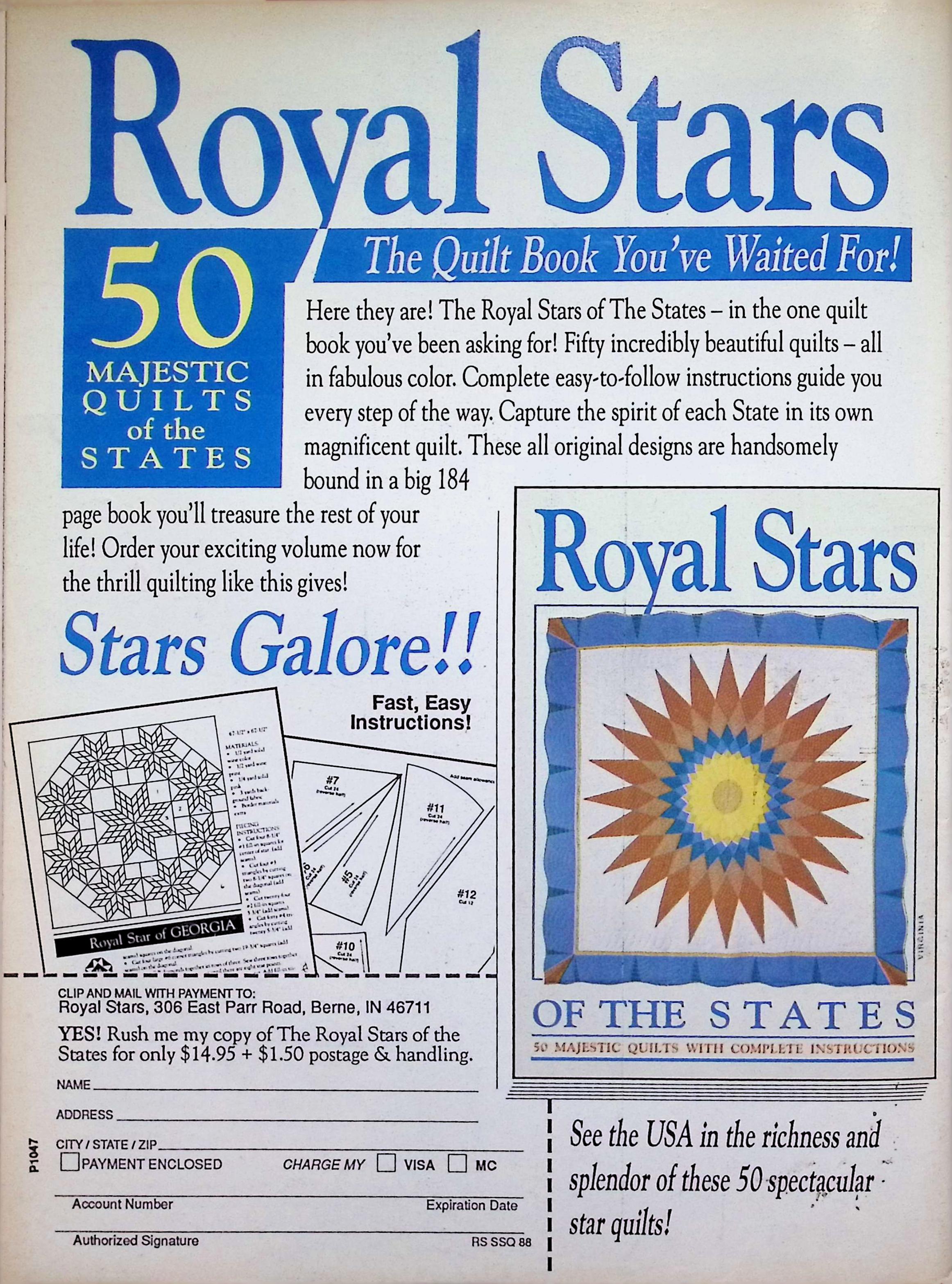 Stitch 'N Sew Quilts Magazine Autumn Quilt Oct 1988 — image 5