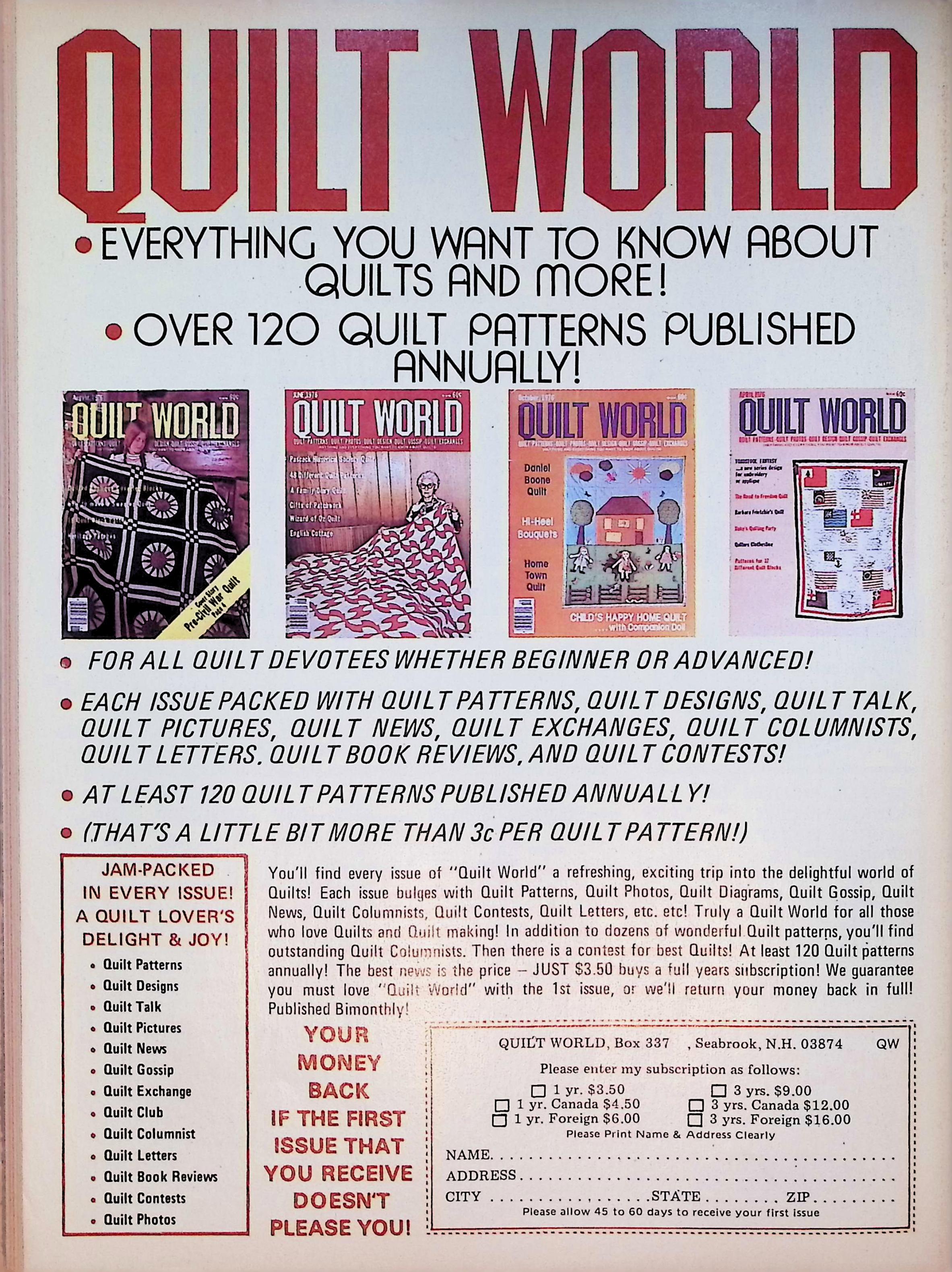 Quilt World Magazine — image 5