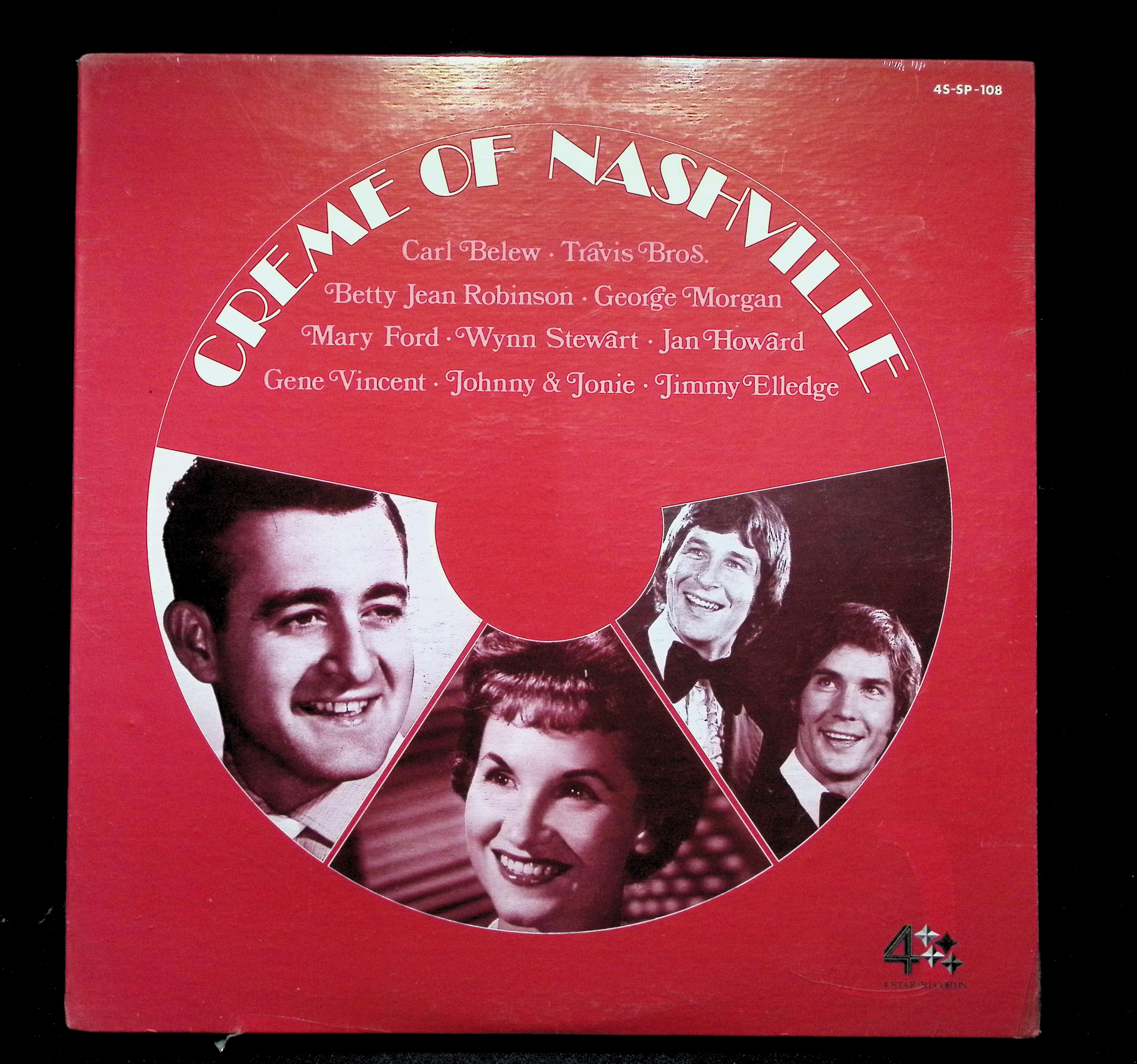 Various Creme of Nashville 4 Star Records 4S-SP-108 Vinyl LP Factory Sealed New — image 3