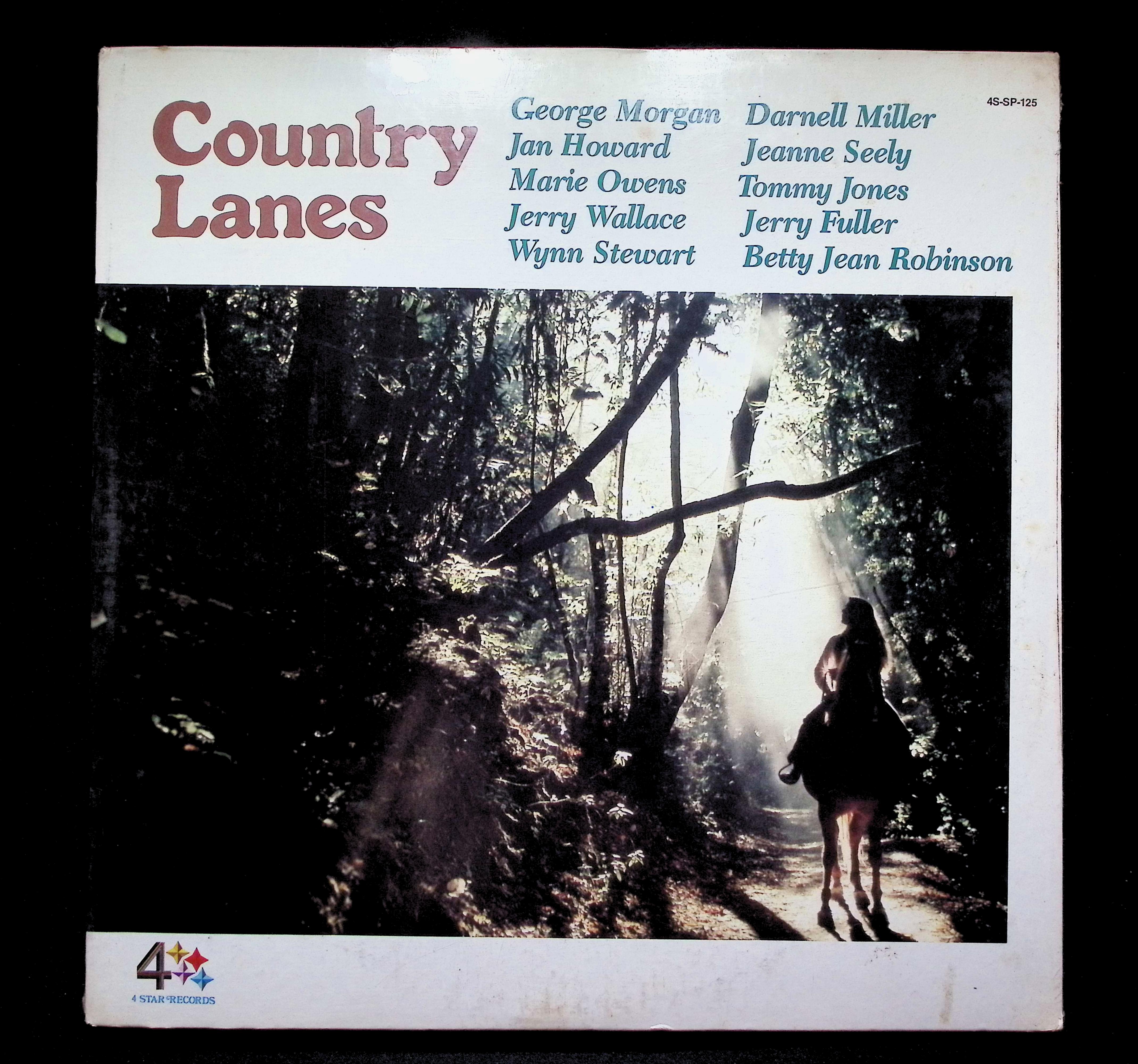 George Morgan Country Lanes LP 1977 4 Star Records Compilation