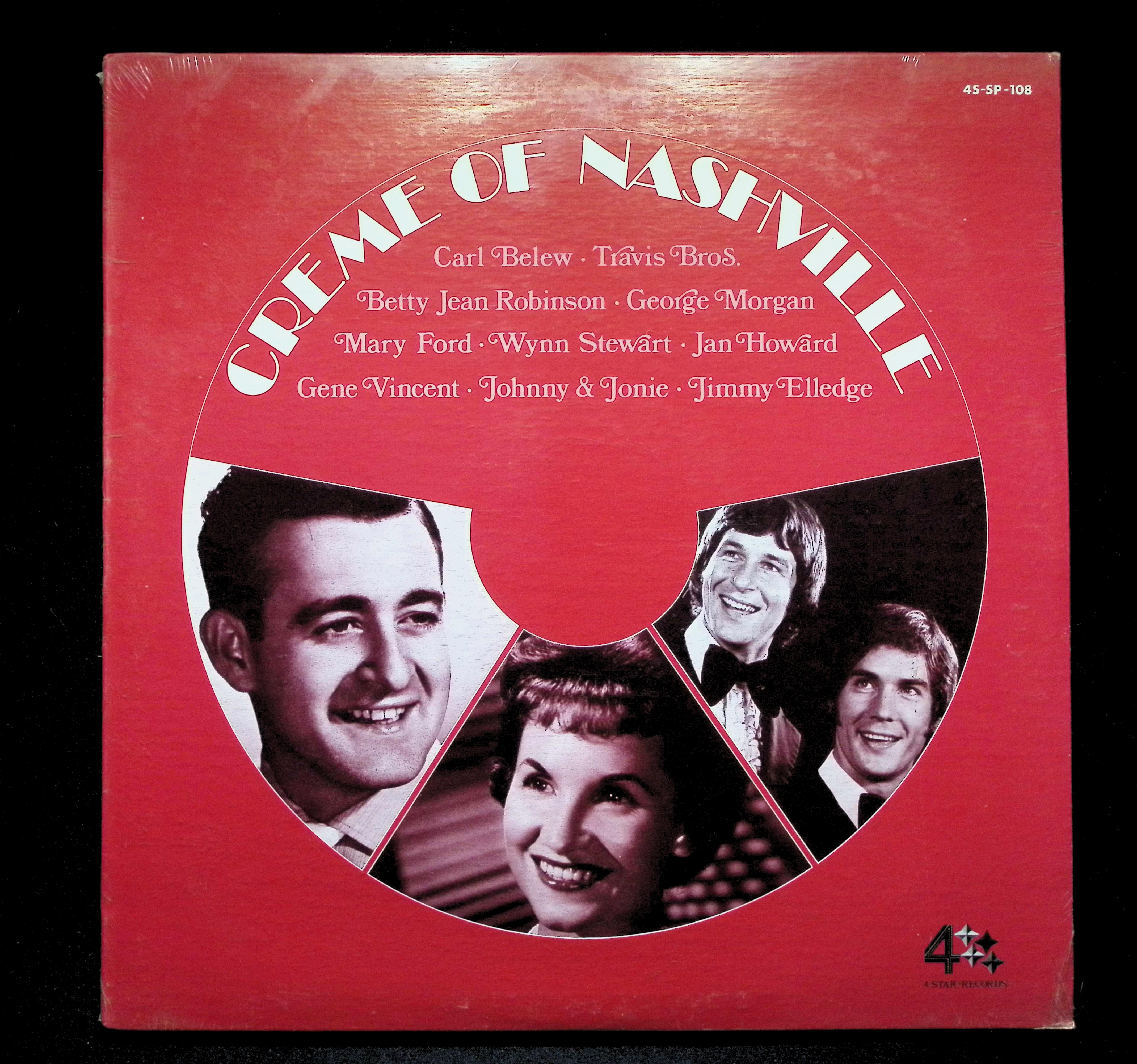 Various Creme Of Nashville LP 1977 4S-SP-108 Folk, World, & Country