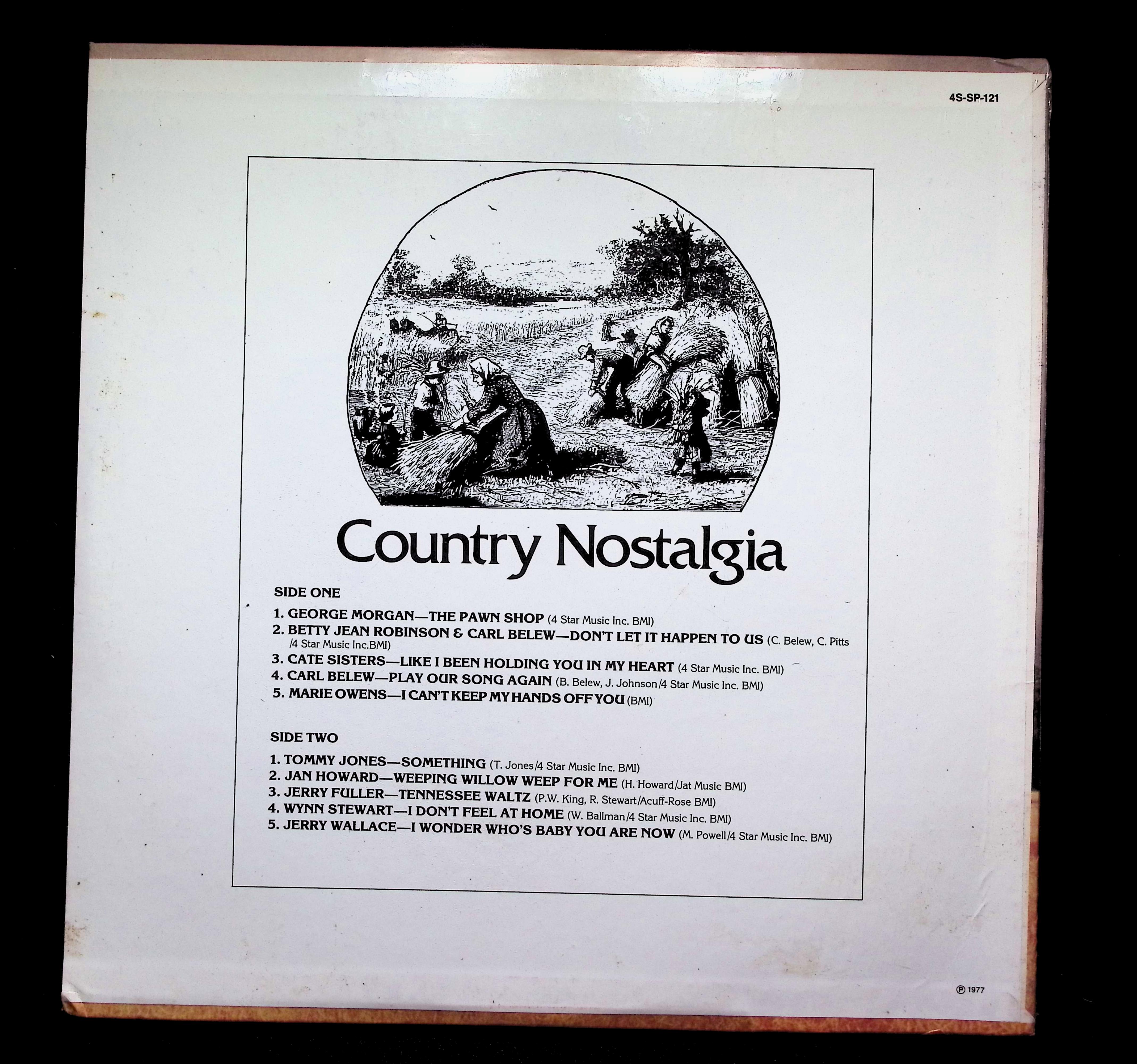 Various Country Nostalgia LP 1977  Music — image 2