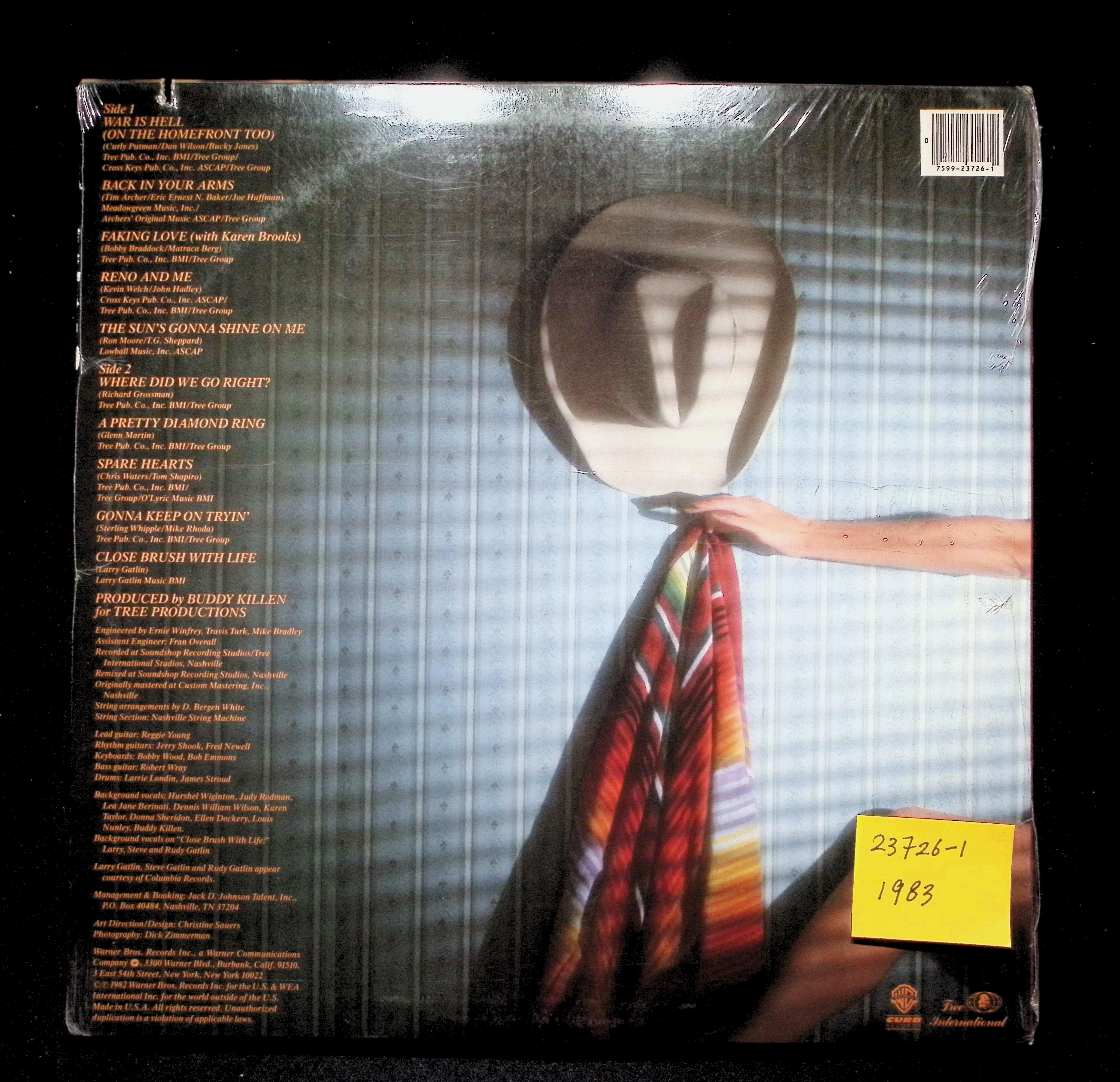 T.G. Sheppard - Perfect Stranger (1982) 9 23726-1 NEW SEALED LP — image 2