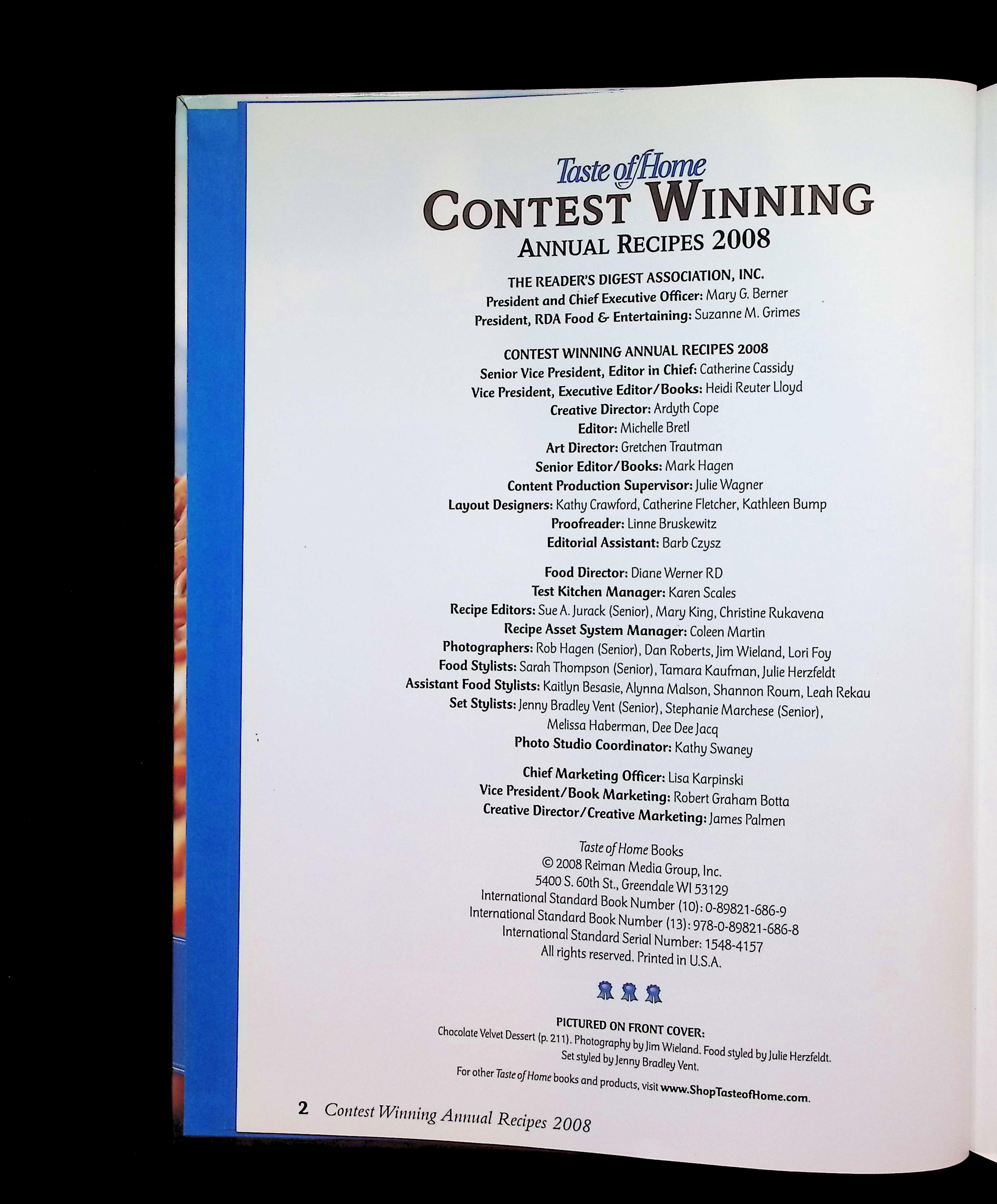 Taste of Home Contest Winning Annual Recipes 2008 — image 3