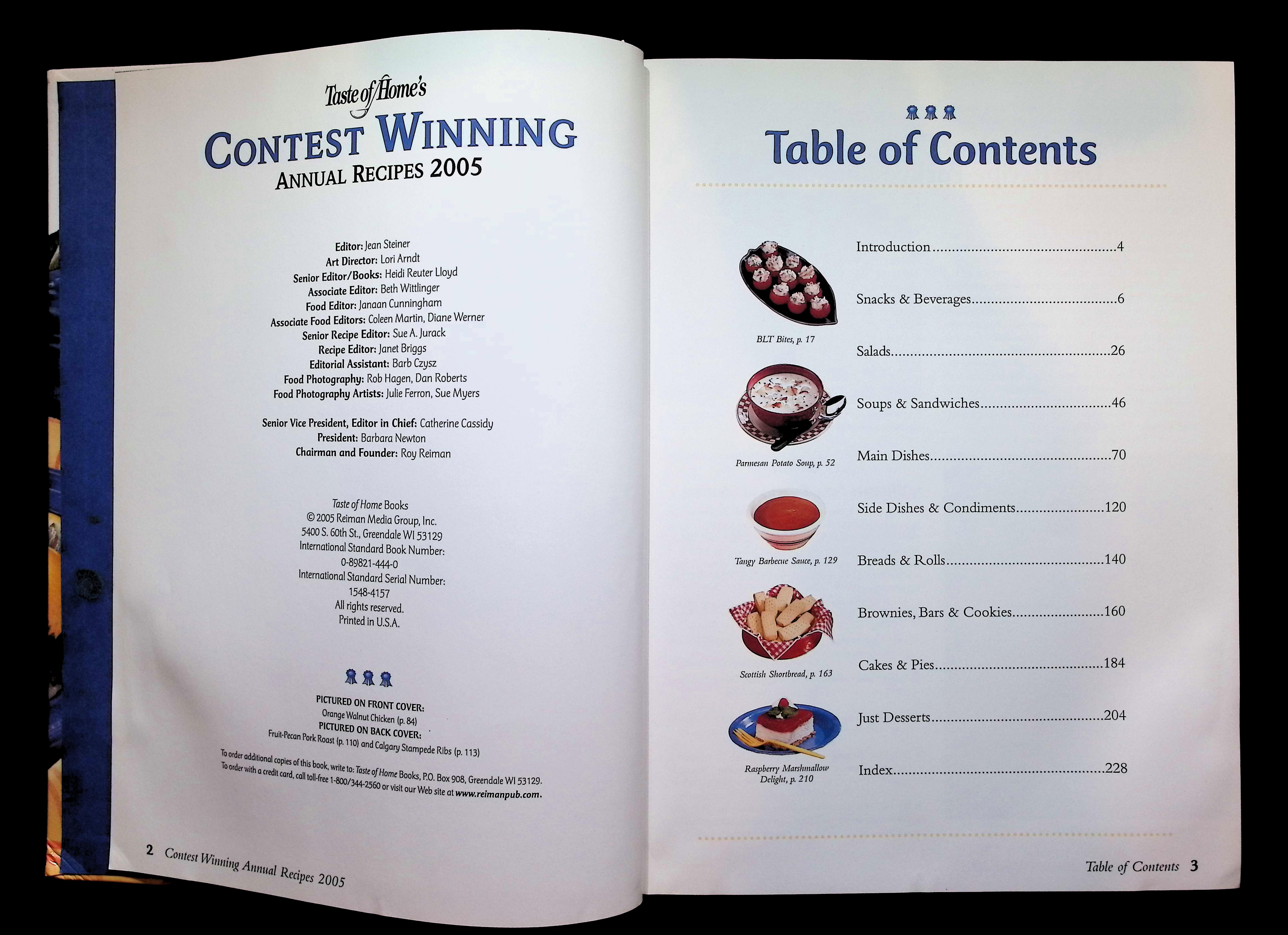 Taste of Home's Contest Winning Annual Recipes 2005 — image 3