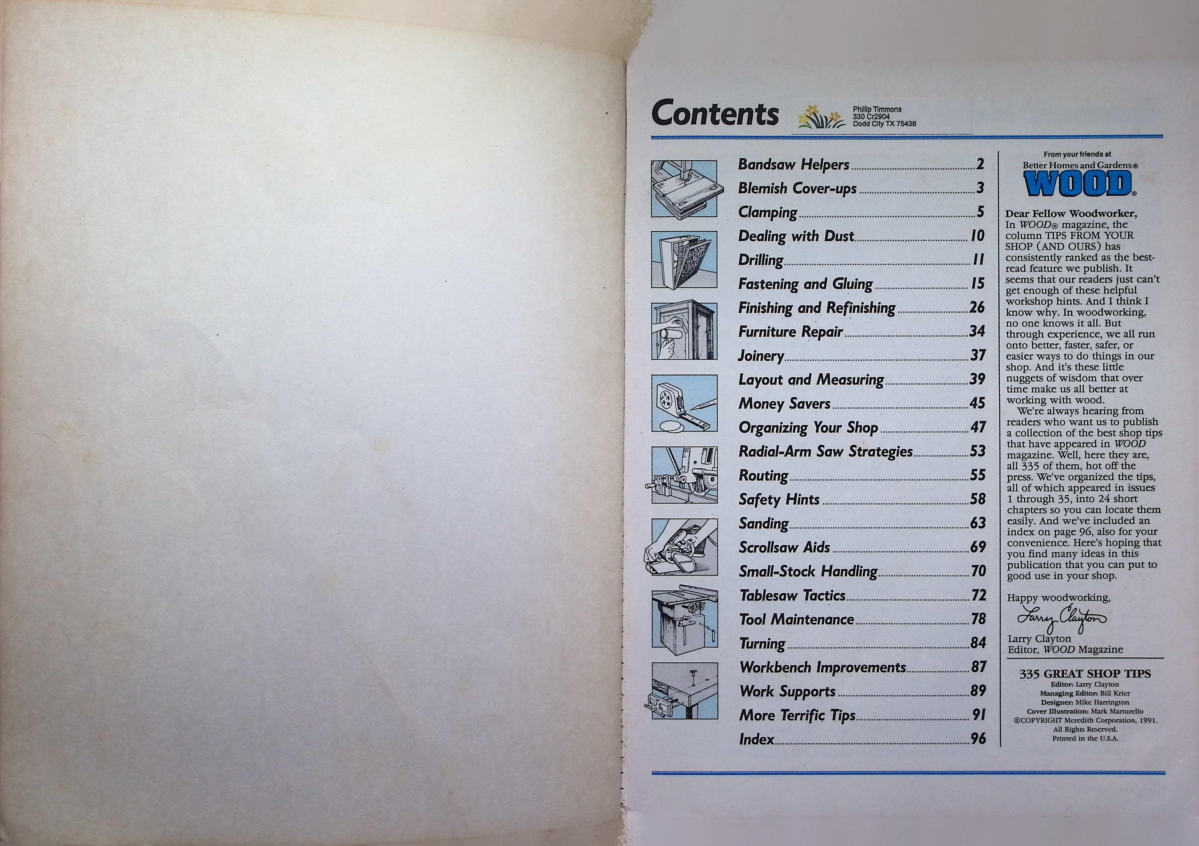 Great 335 Shop Tips: WOOD Magazine Woodworking Guide — image 2