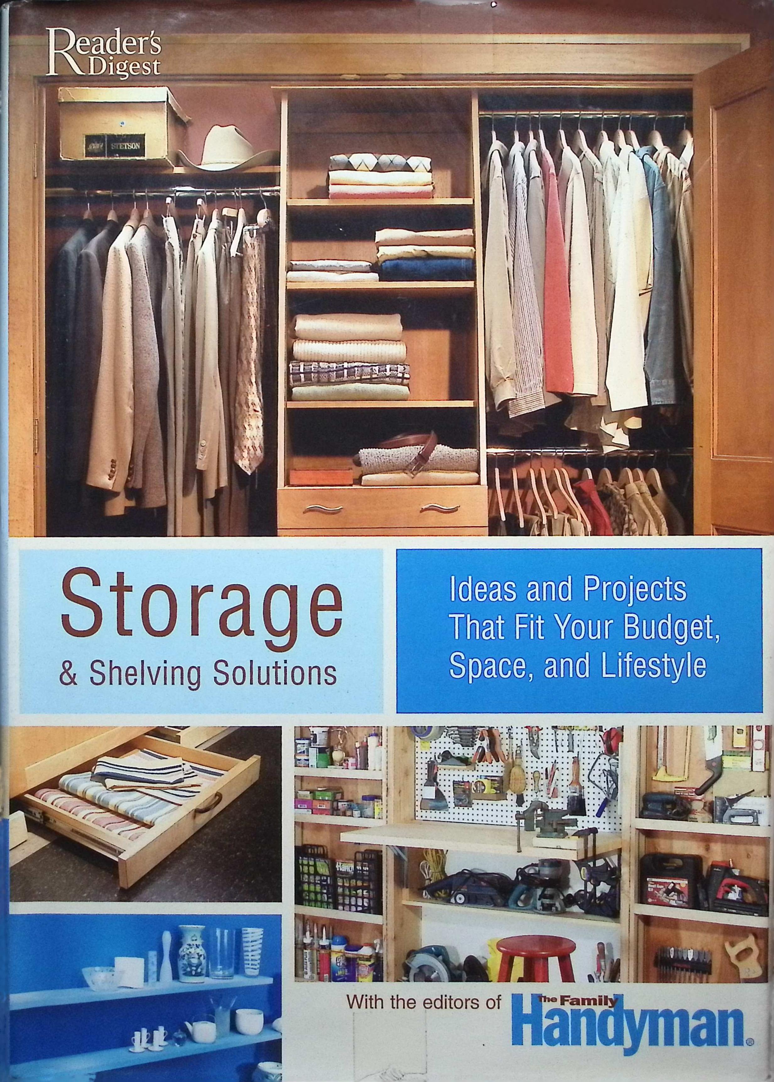 Storage & Shelving Solutions DIY Projects Book