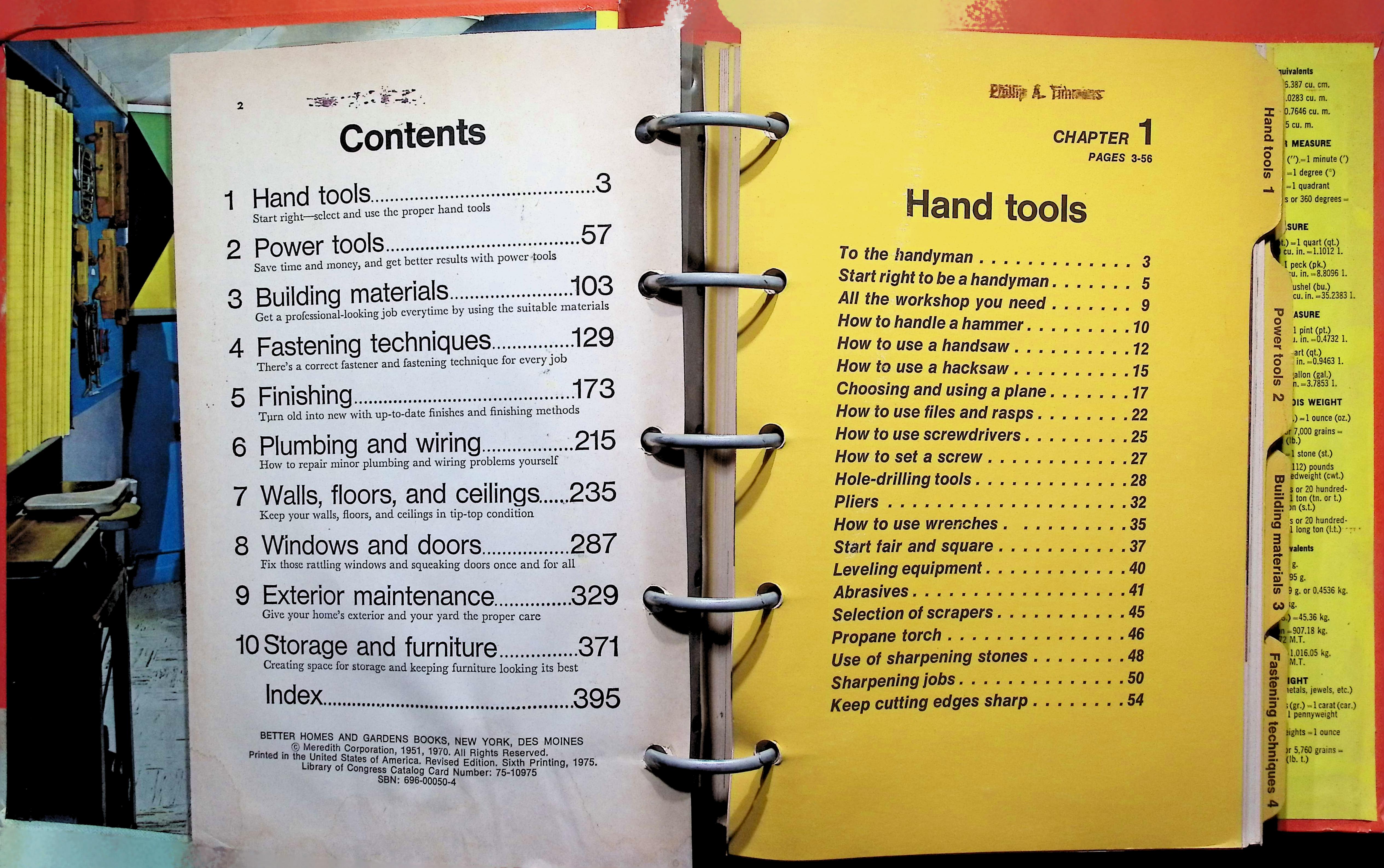 Handyman's Book Rev Ed 1975 DIY Manual — image 2