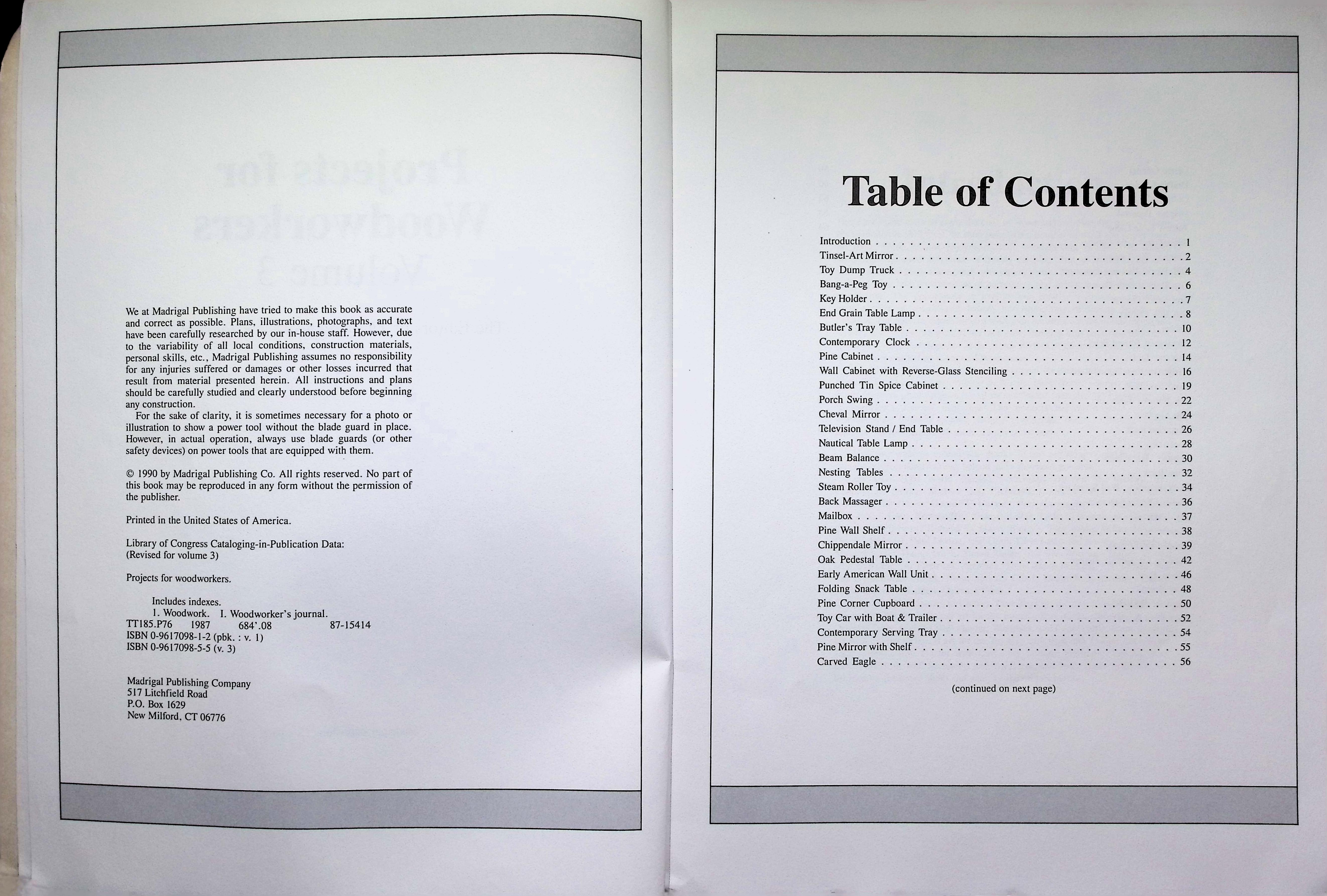 Projects for Woodworkers Vol 3: 60 — image 2